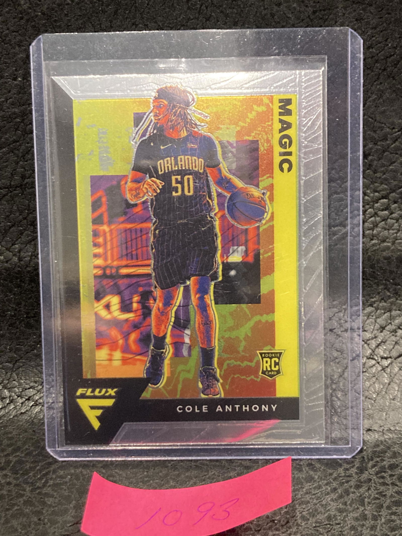 Cole Anthony 2020-21 Flux Rookie Base Card Rc #210 (1 of 2)