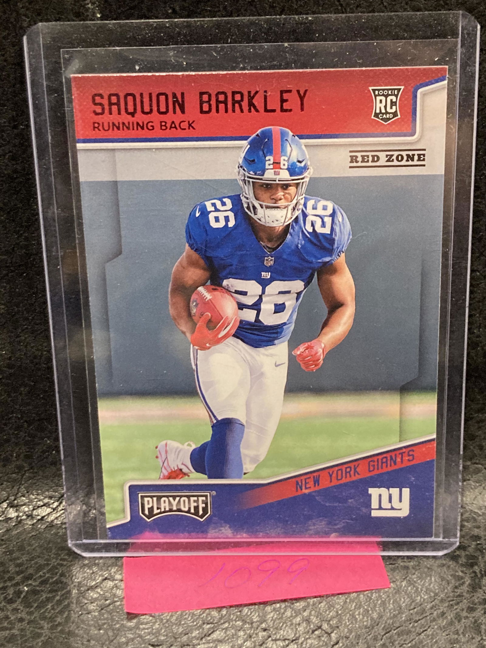 Saquon Barkley 2018 Playoff Rookies Red Zone #201 (1 of 2)