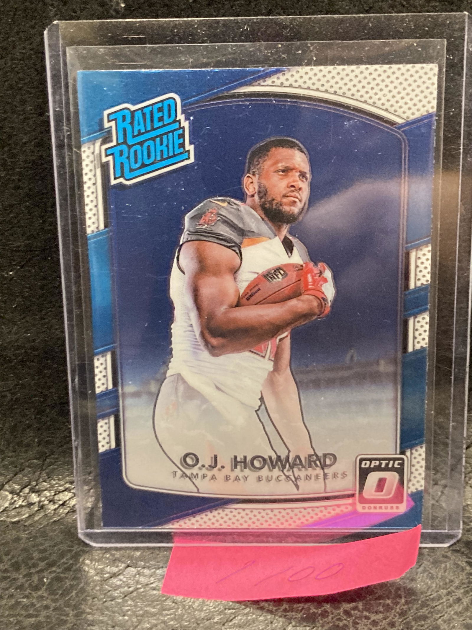O.J. Howard 2017 Optic Rated Rookie #192 Tampa Bay (1 of 2)