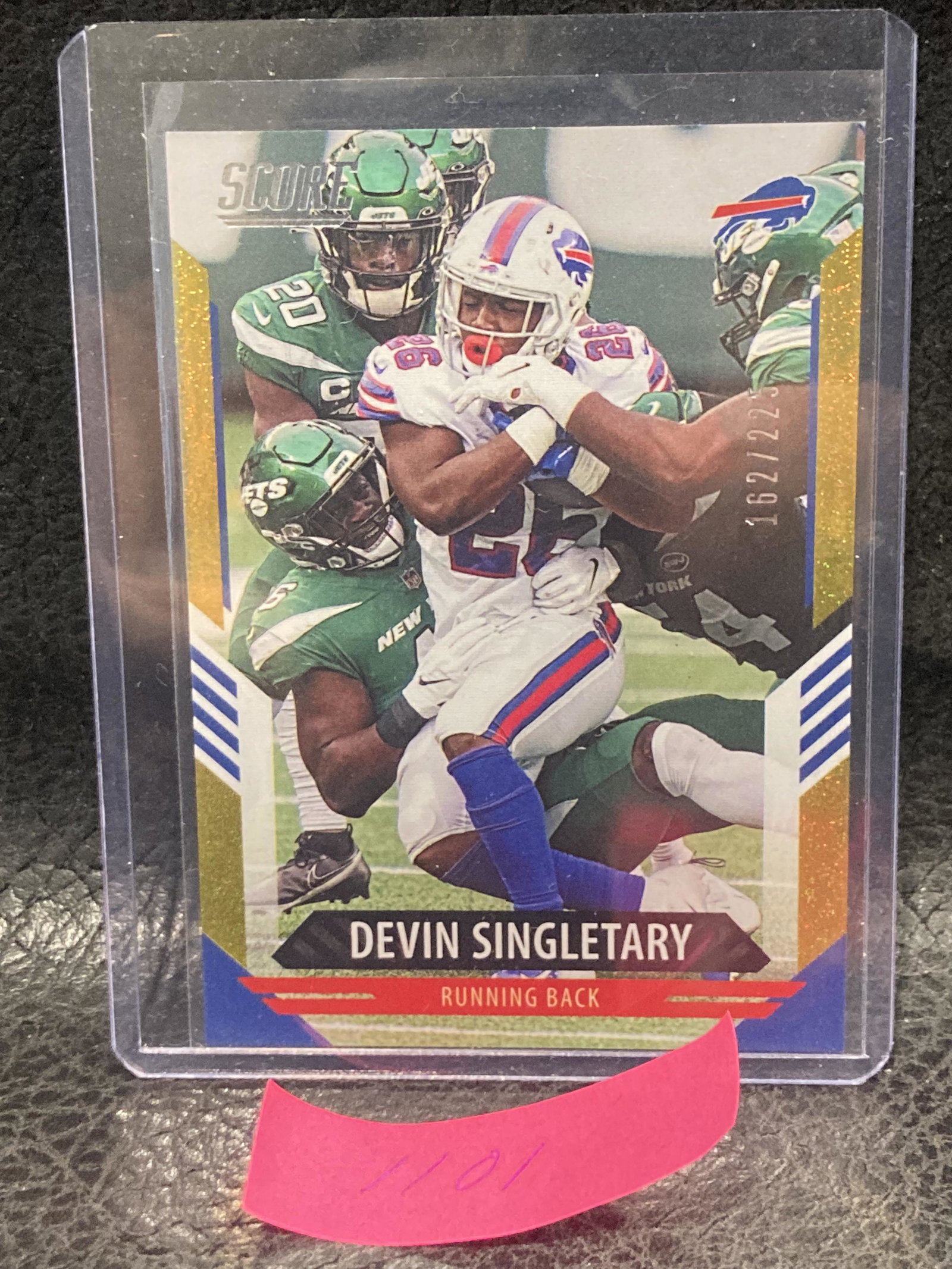 Devin Singletary 2021 Gold Score /223 Bills: Devin Singletary 2021 Gold Score /223 Bills