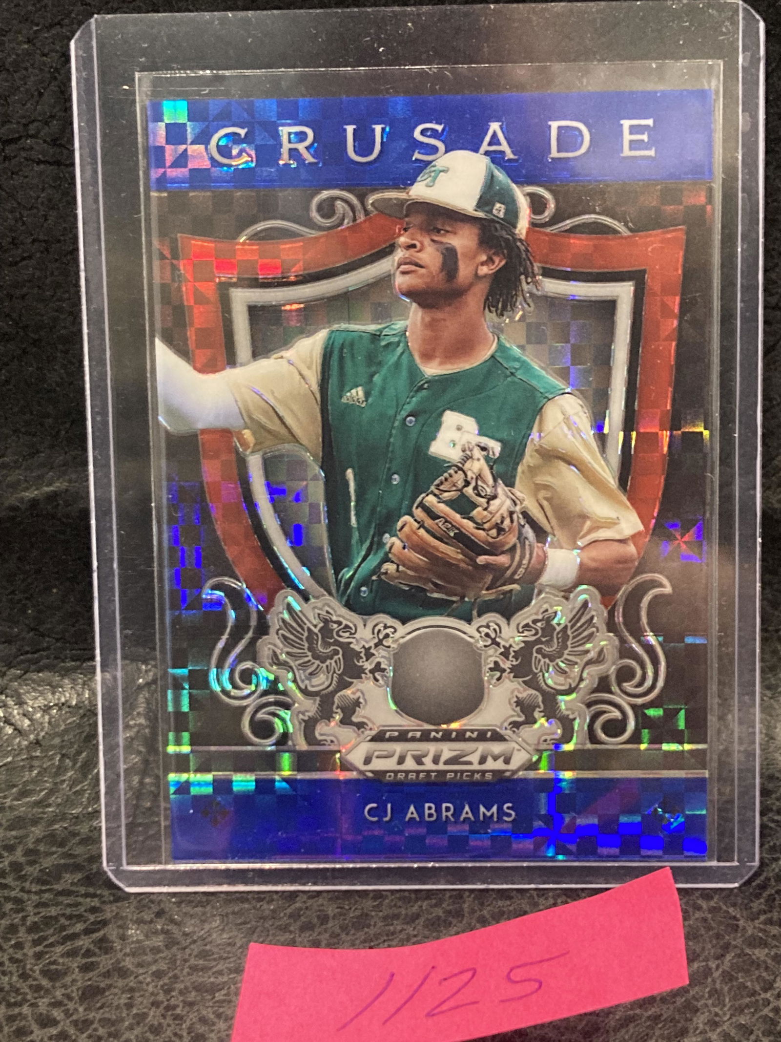 CJ Abrams 2019 Panini Prizm Draft Picks Crusade Red (1 of 2)