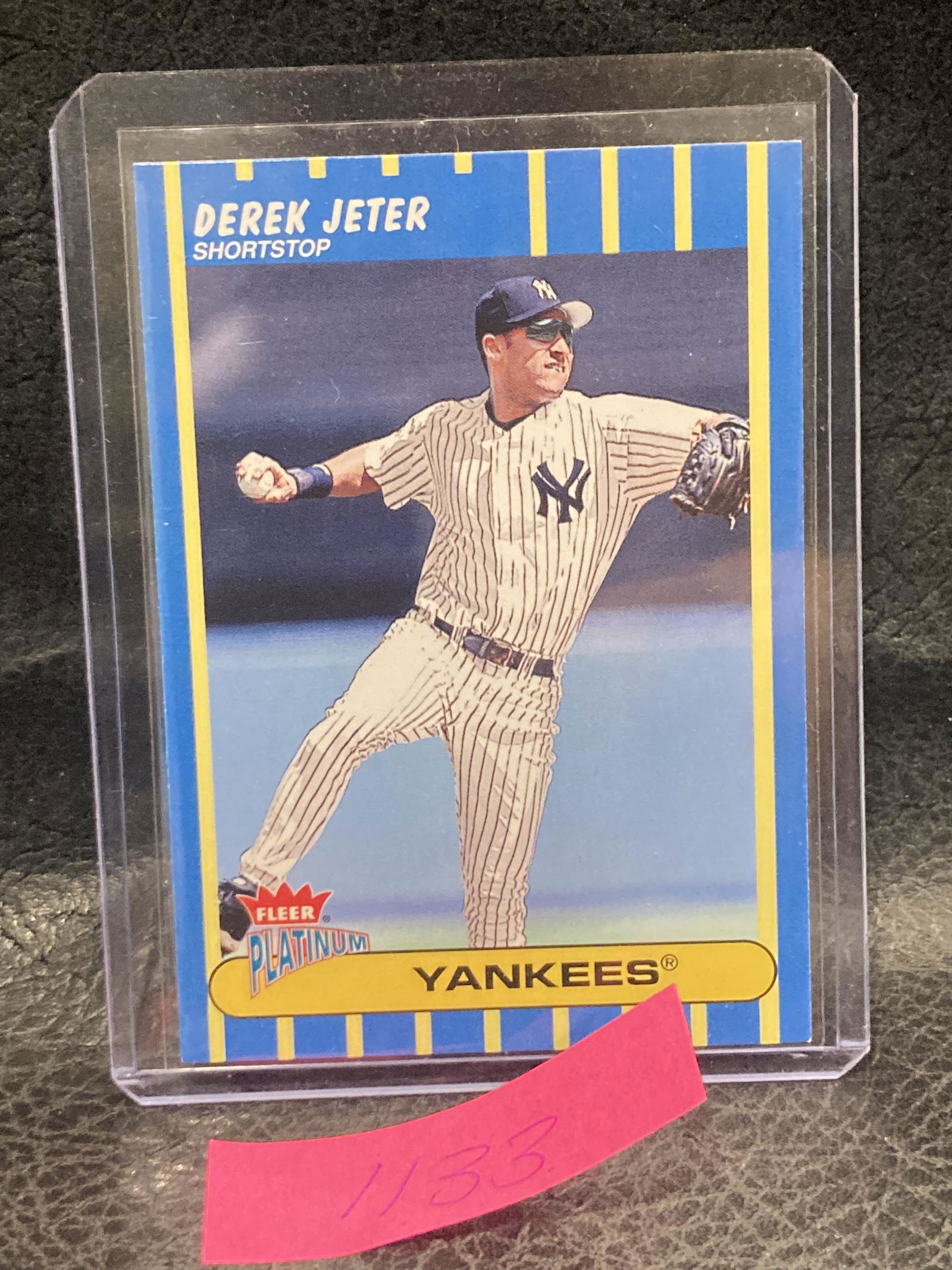 Derek Jeter 2003 Fleer Platinum Yankees (1 of 2)