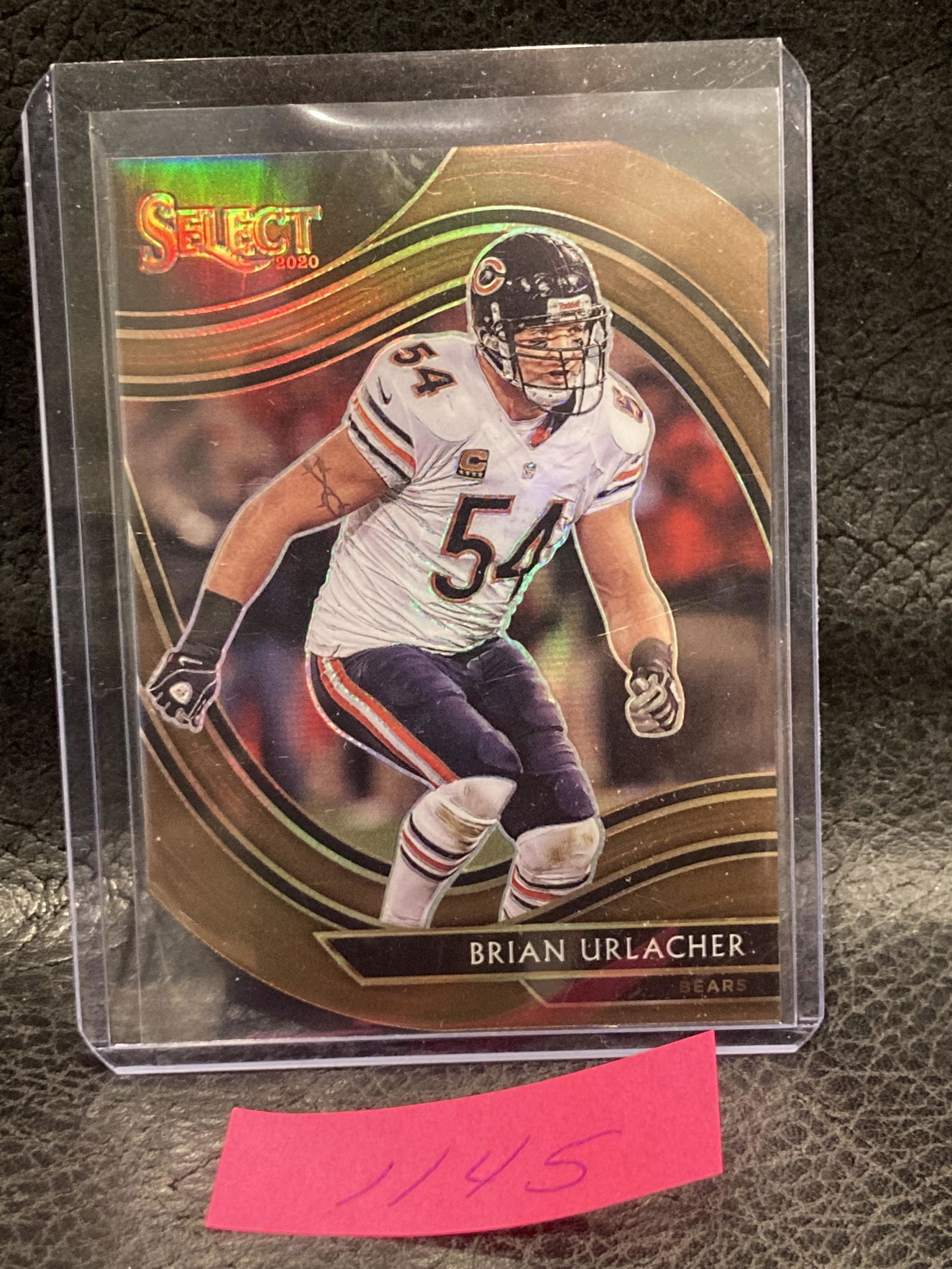 Brian Urlacher 2020 Select Field Level Bronze Die Cut (1 of 2)