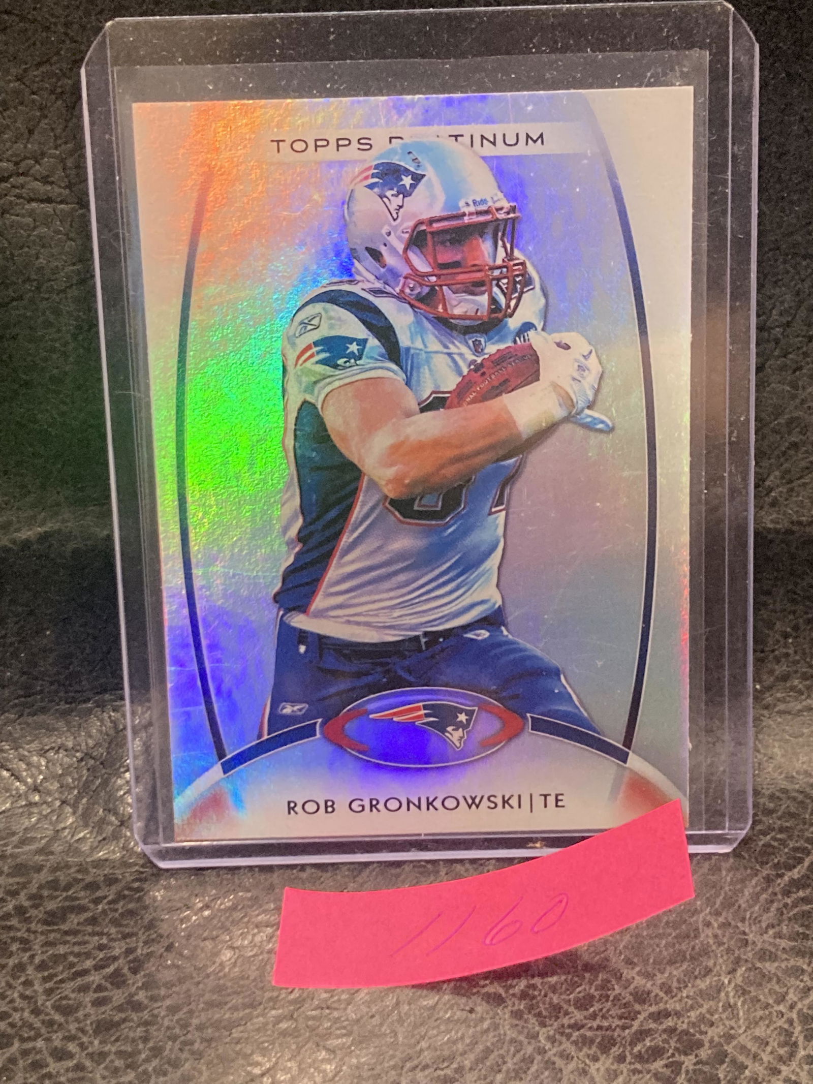 Rob Gronkowski 2012 Topps Platinum Football #92 (1 of 2)