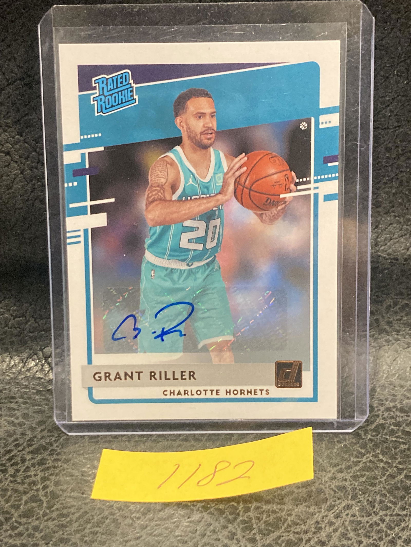Grant Riller 2020-21 Donruss Auto Rated Rookie (1 of 2)
