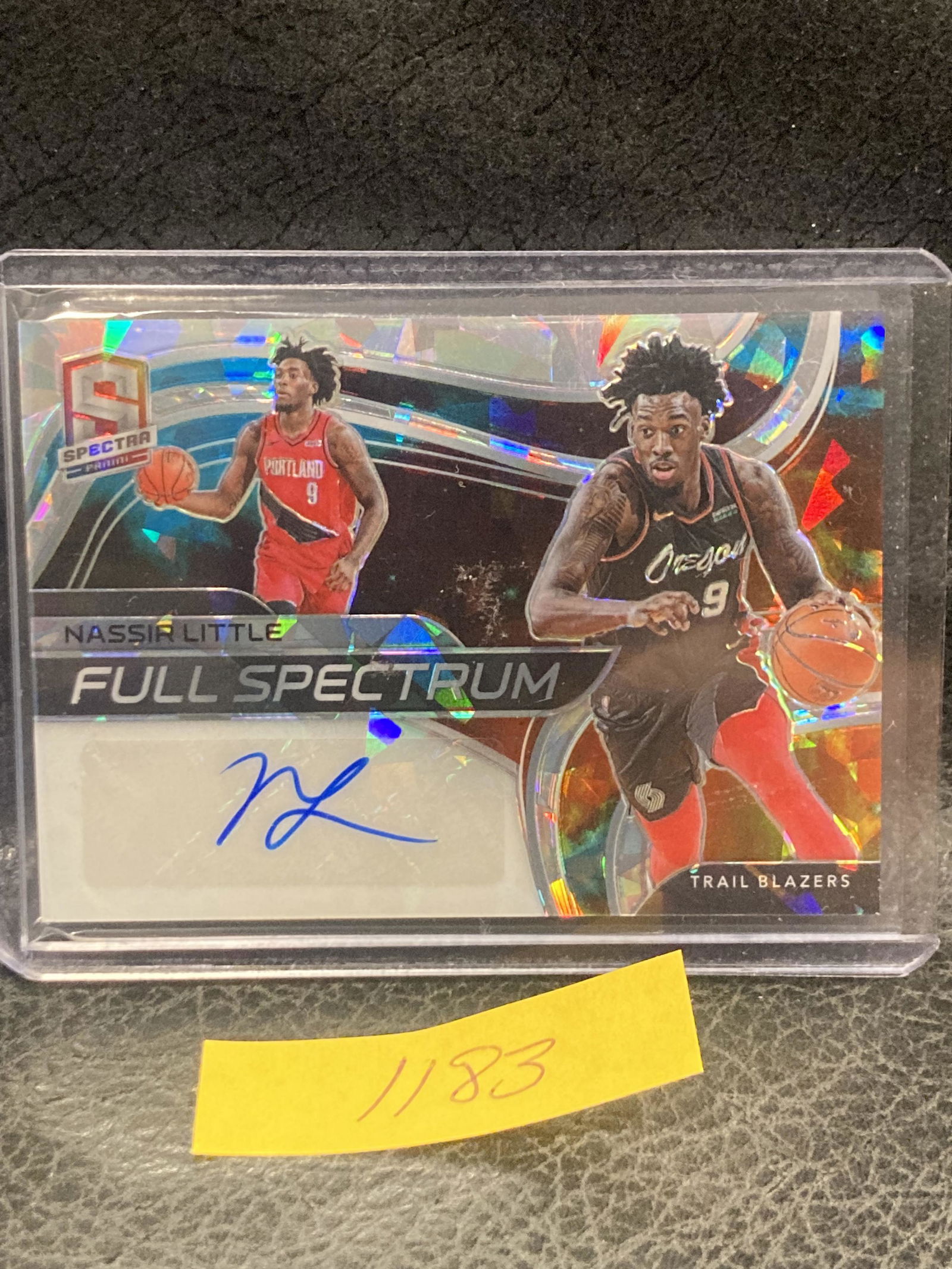 Nassir Little 2020-21 Spectra Full Spectrum Signatures (1 of 2)