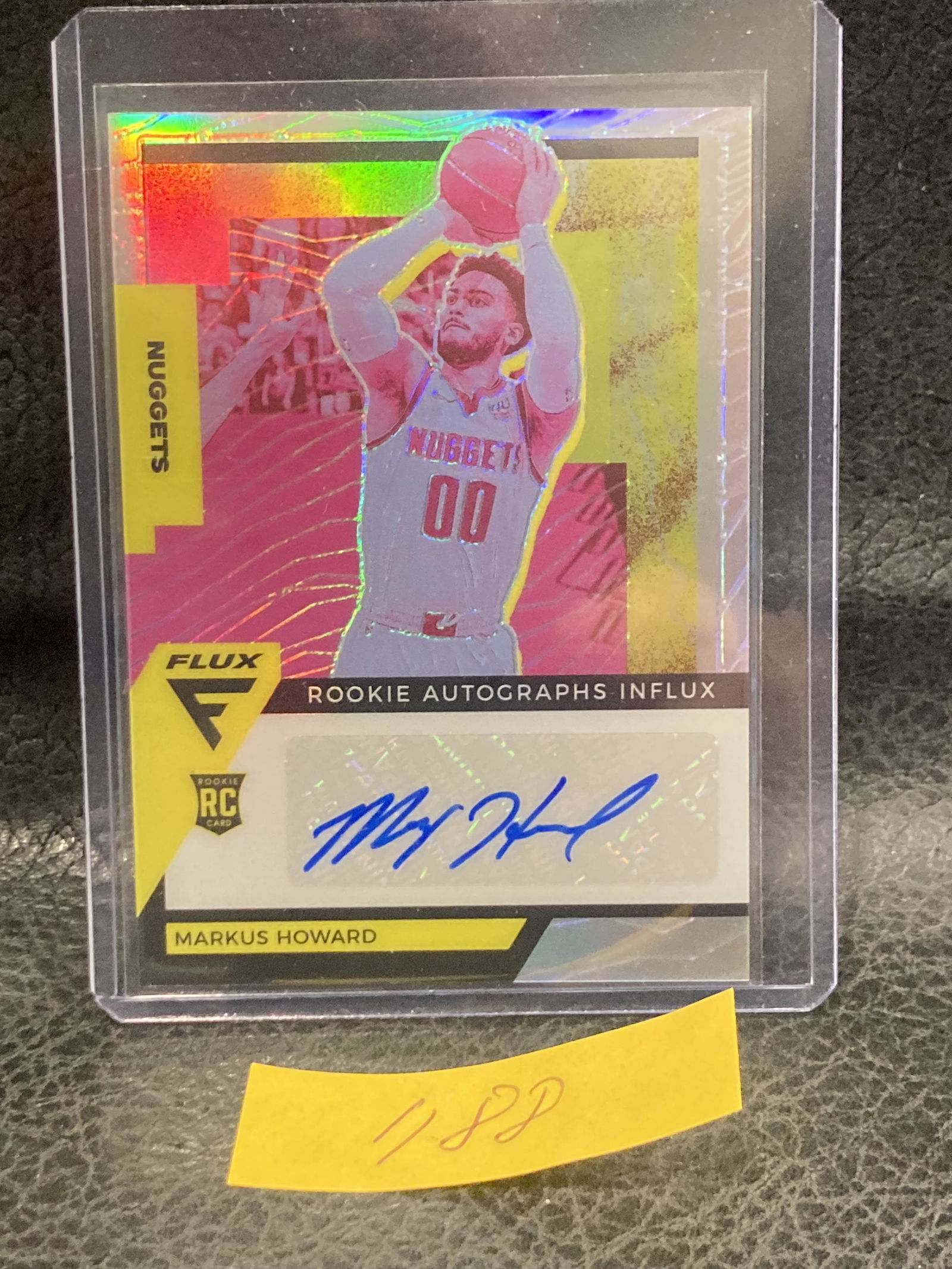 Markus Howard 2020-21 Panini Flux Rookie Influx Auto (1 of 2)