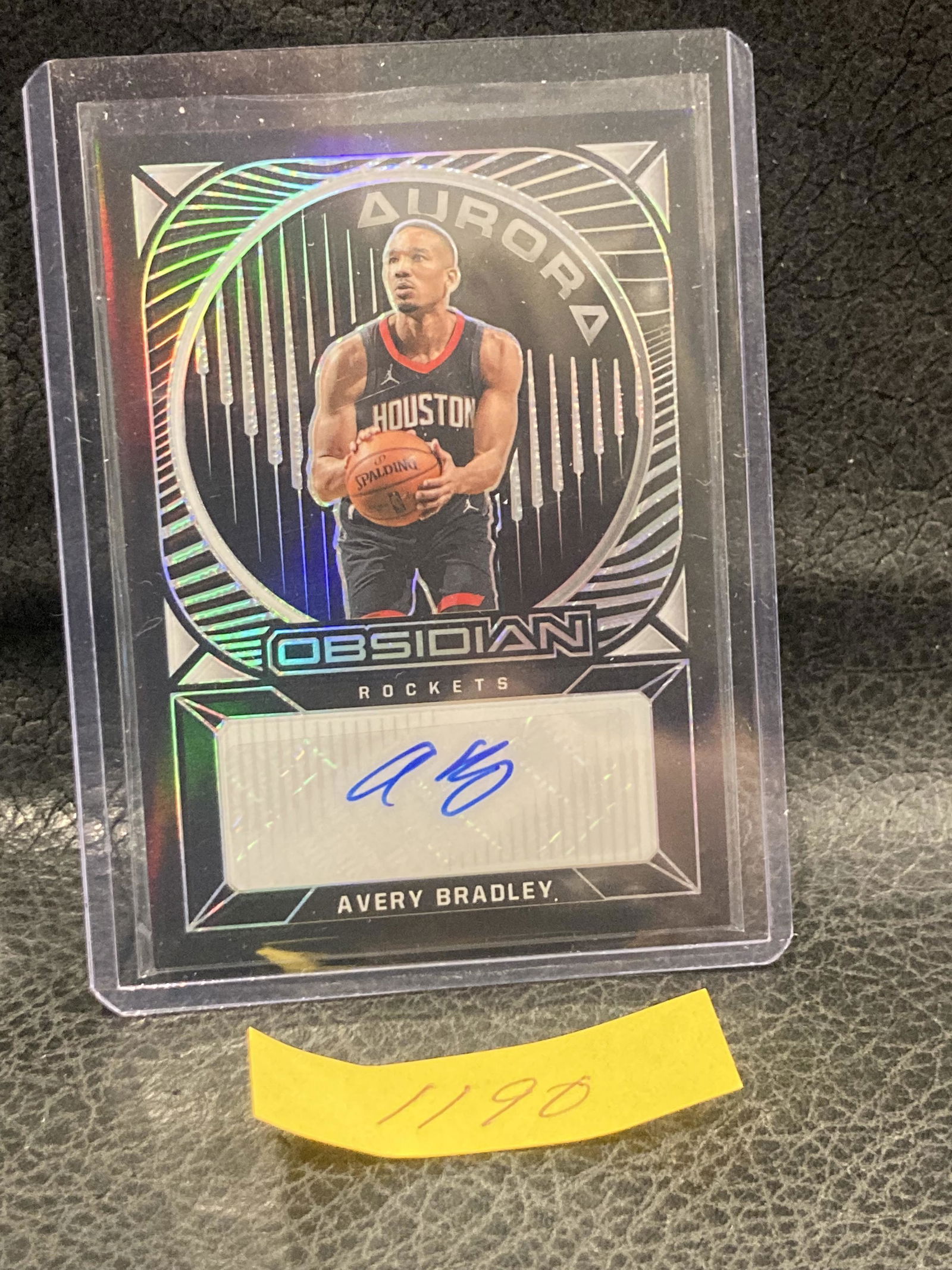 Avery Bradley 2020-21 Obsidian #AU-ABR Aurora Auto /149 (1 of 2)