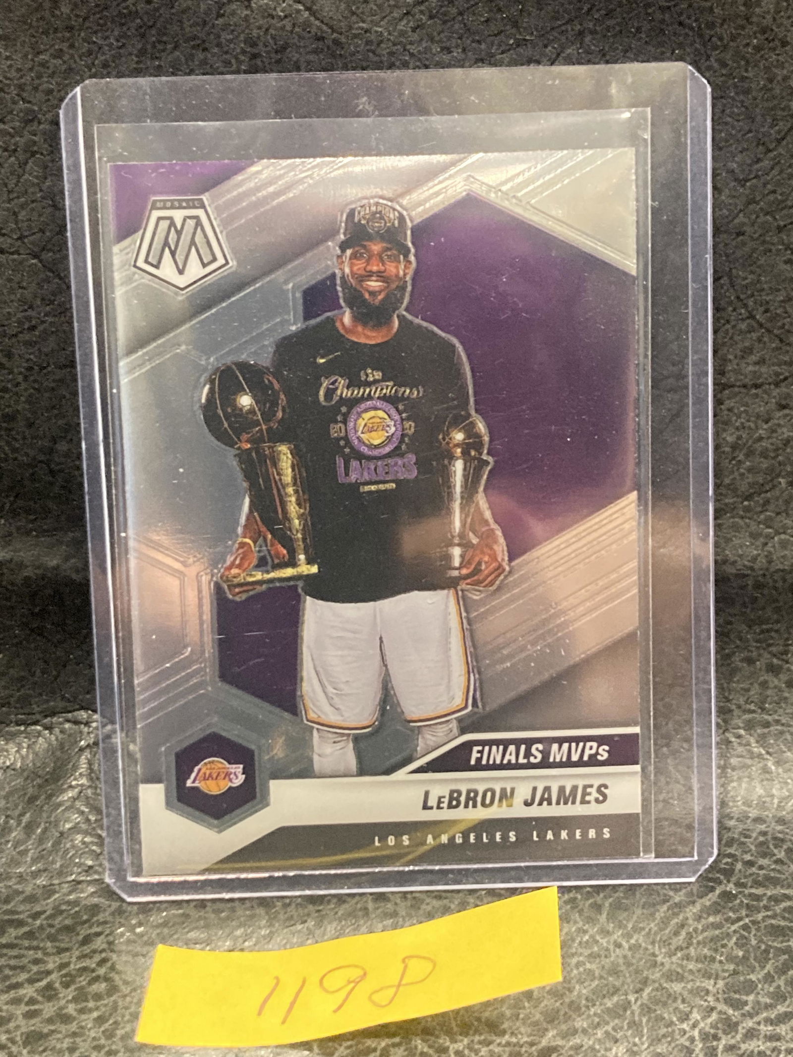 Lebron James 2020-21 Panini Mosaic Base Mvp Lakers (1 of 2)