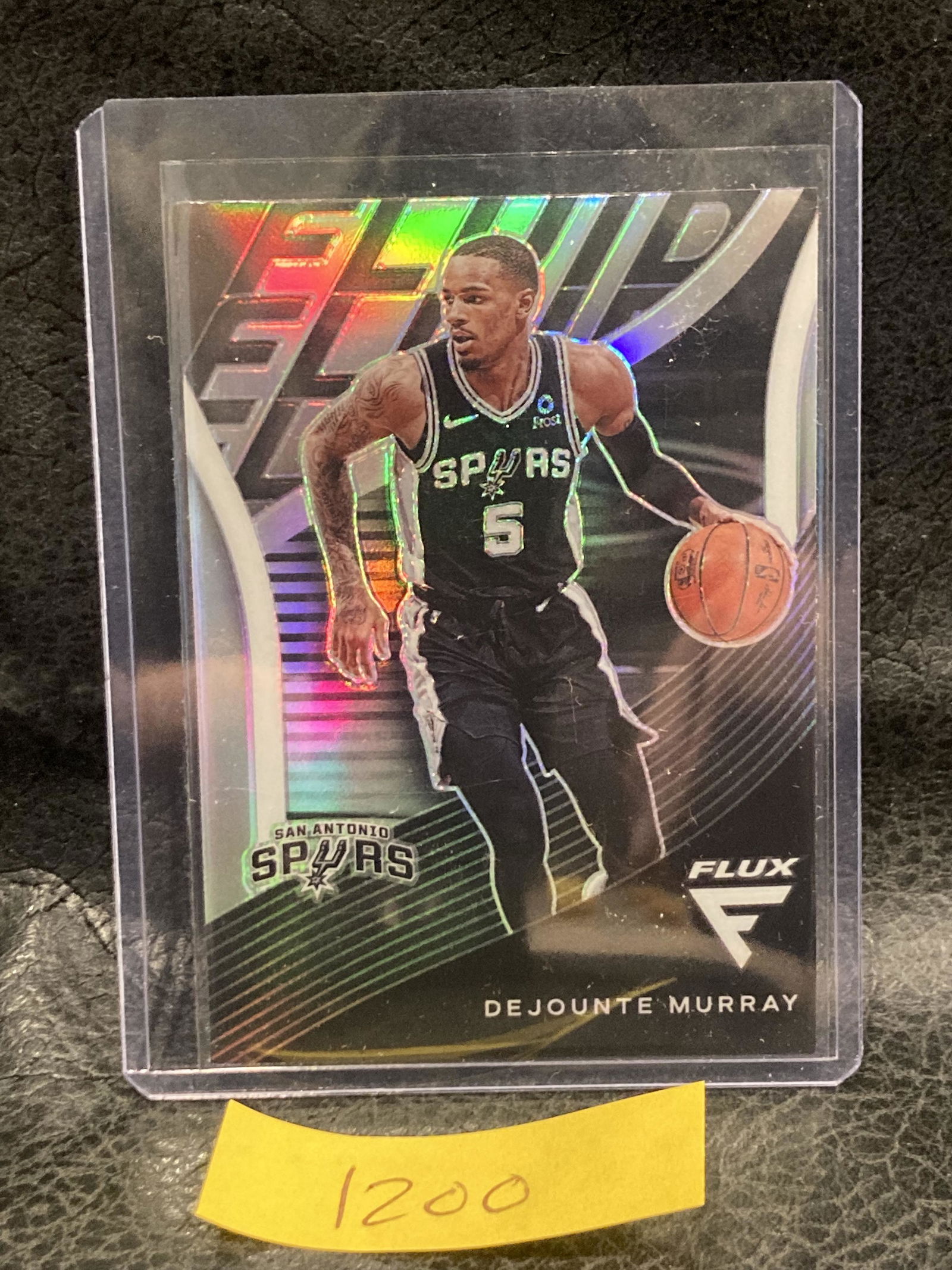 Dejounte Murray 2020-21 Panini Flux Fluid Silver #13 (1 of 2)