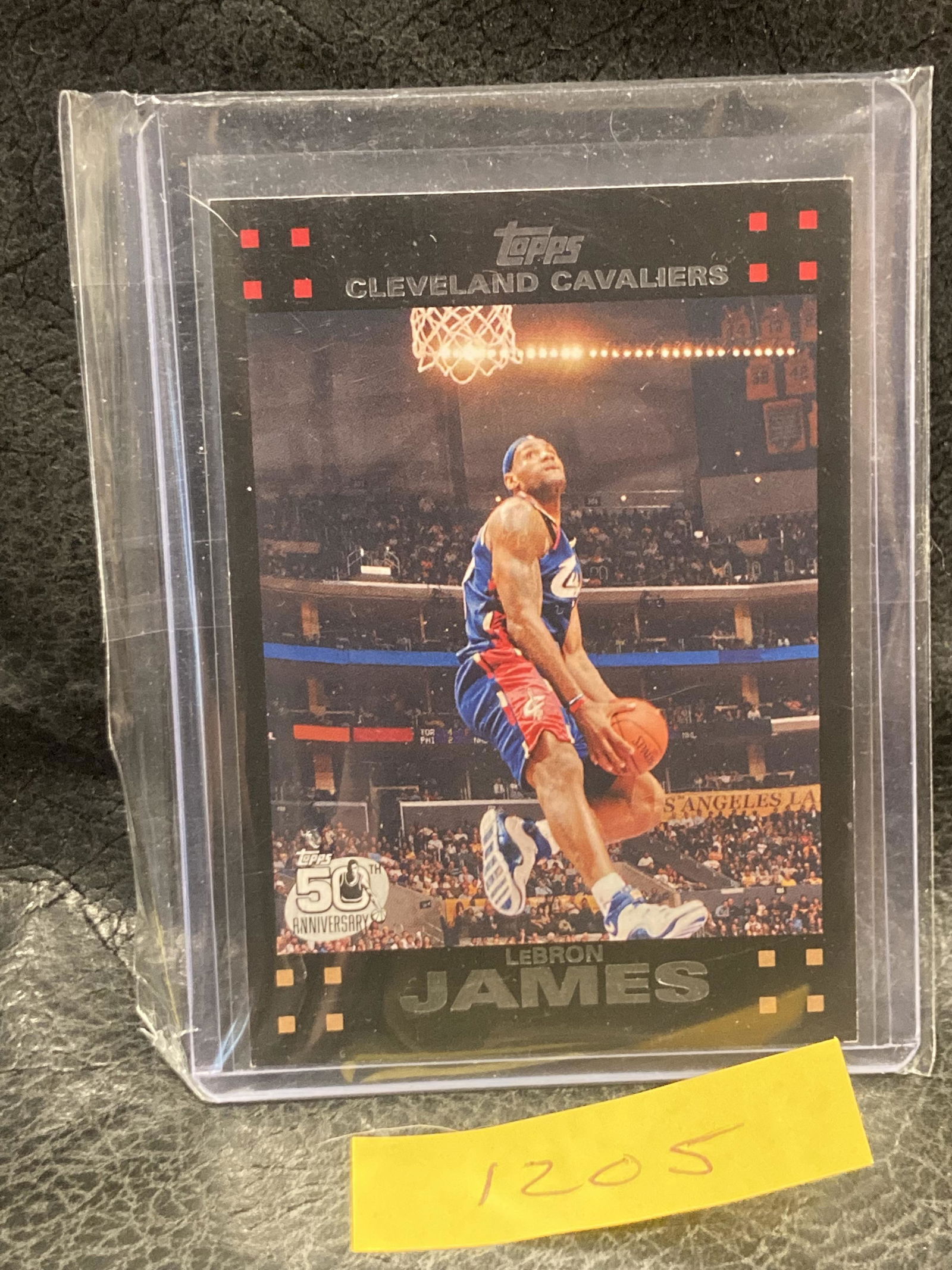 Lebron James 2007 Topps Card #23 Cleveland Cavaliers. (1 of 2)