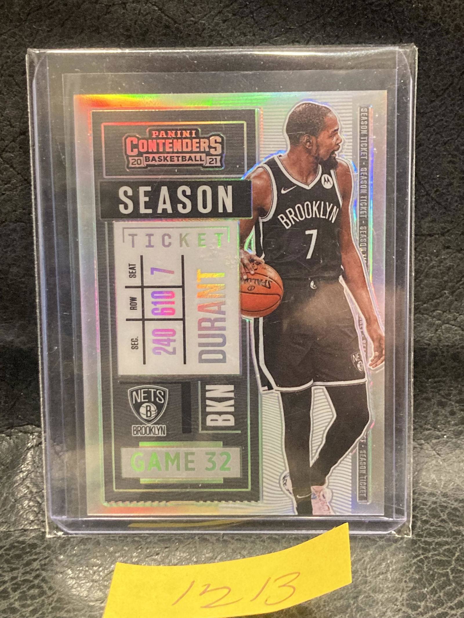2020-21 Panini Contenders Silver Holo Prizm Season (1 of 2)
