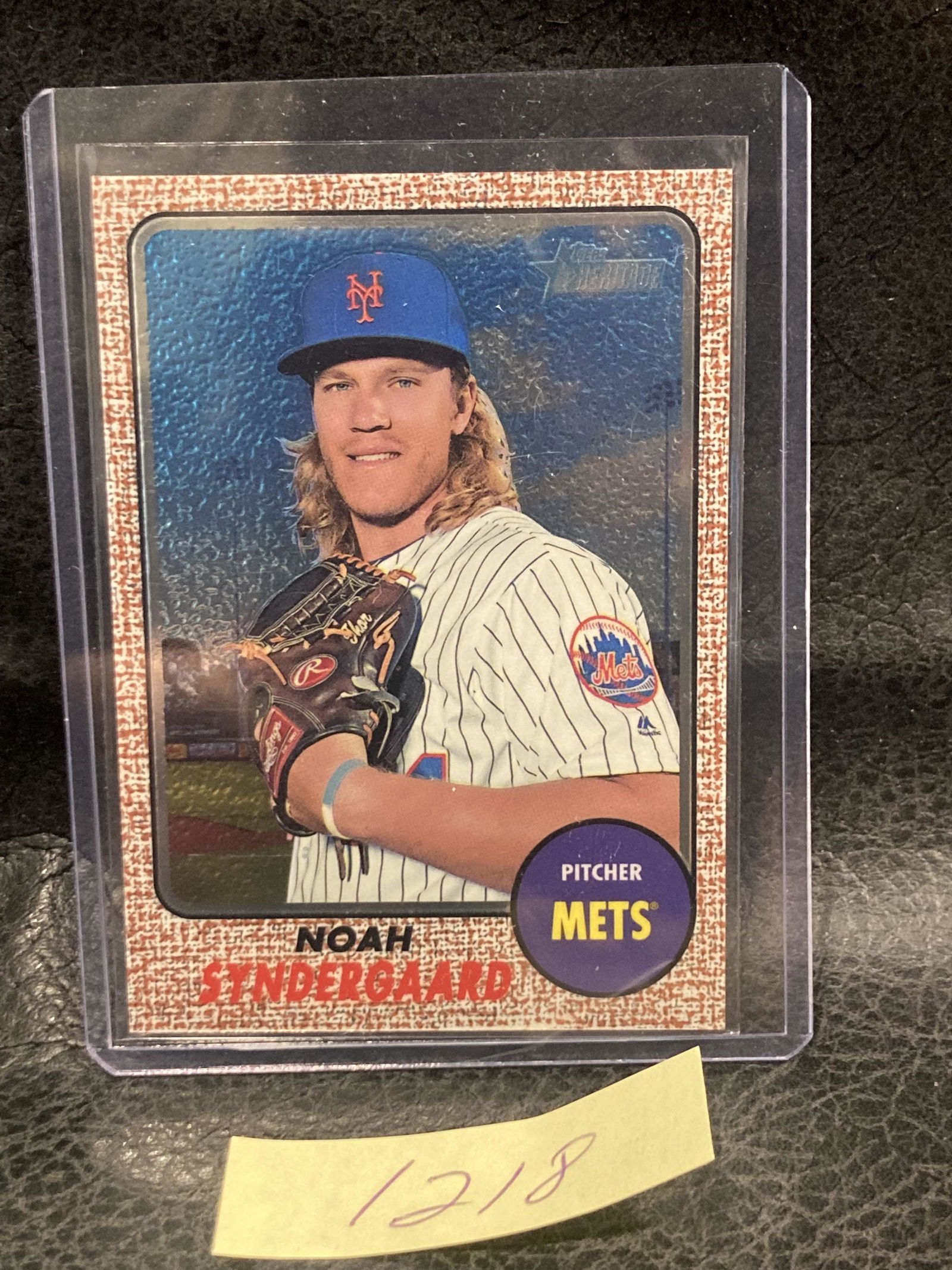 Noah Syndergaard 2017 Topps Heritage Chrome #THC470 (1 of 2)