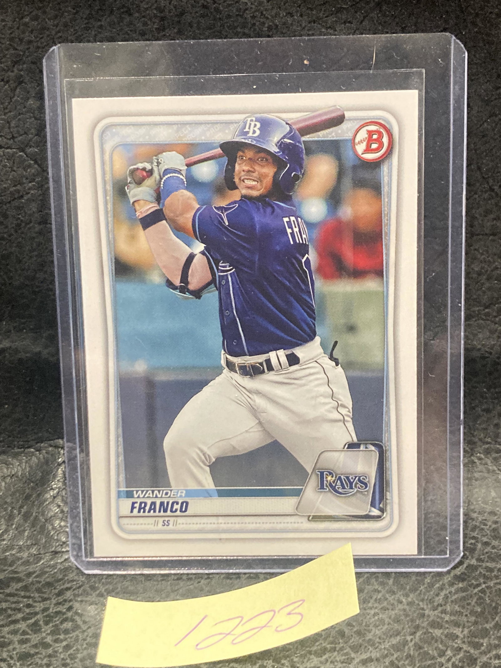 Wander Franco 2020 Bowman Prospect #BCP-1 Rays: Wander Franco 2020 Bowman Prospect #BCP-1 Rays