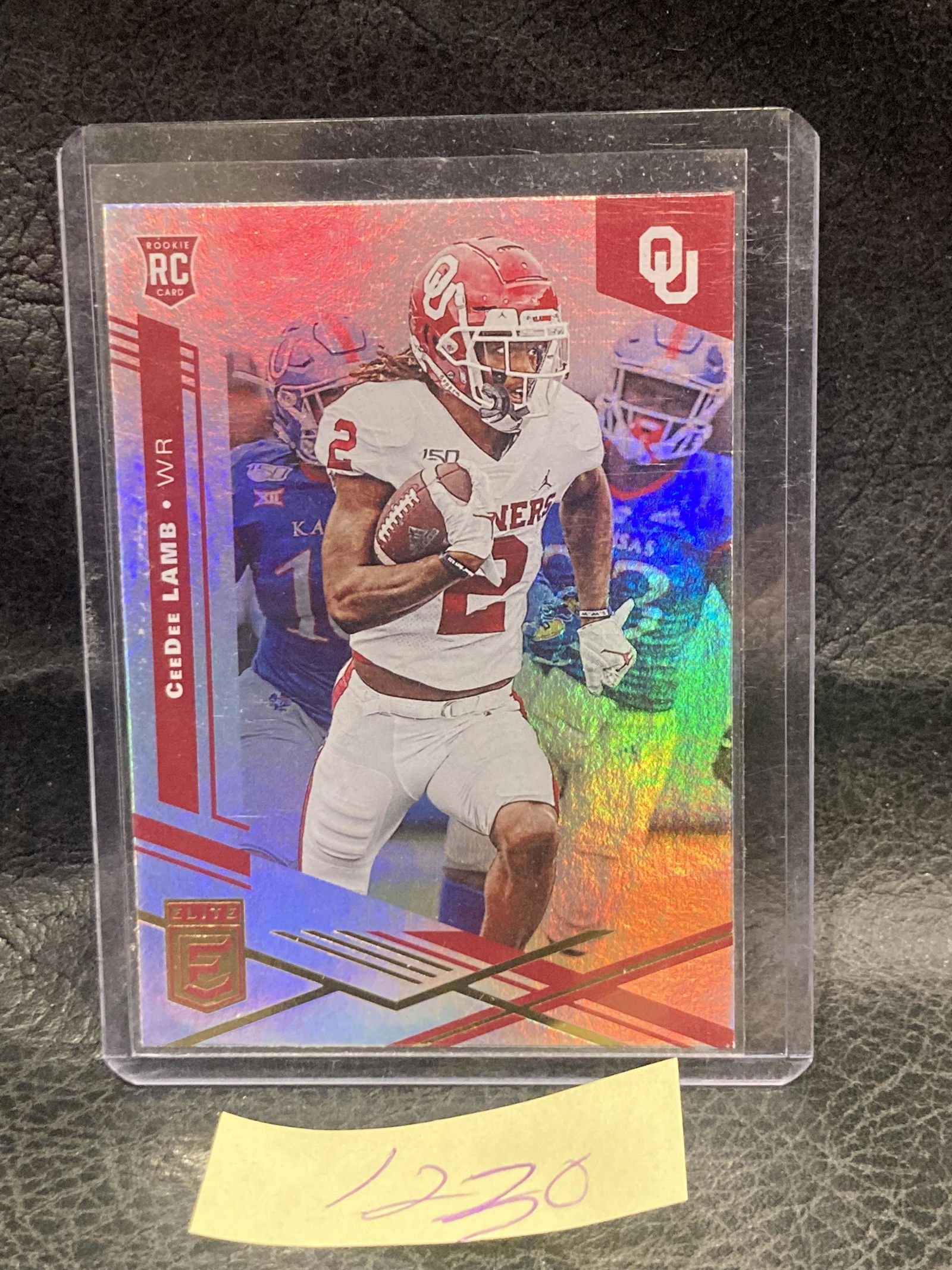 2020 Chronicles Draft #7 Elite Rc Ceedee Lamb (1 of 2)