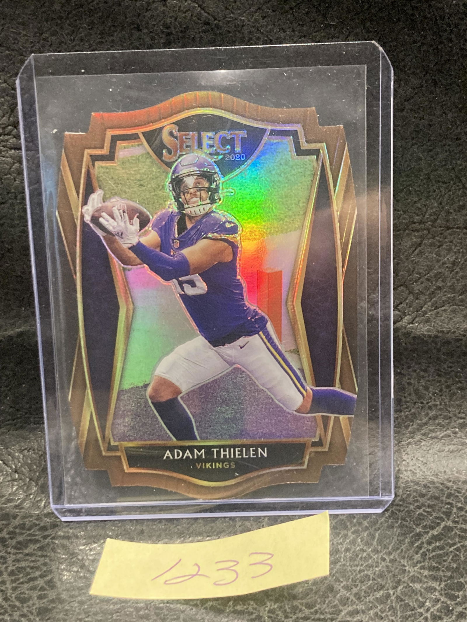 Adam Thielen 2020 Panini Select Concourse Copper Prizm (1 of 2)