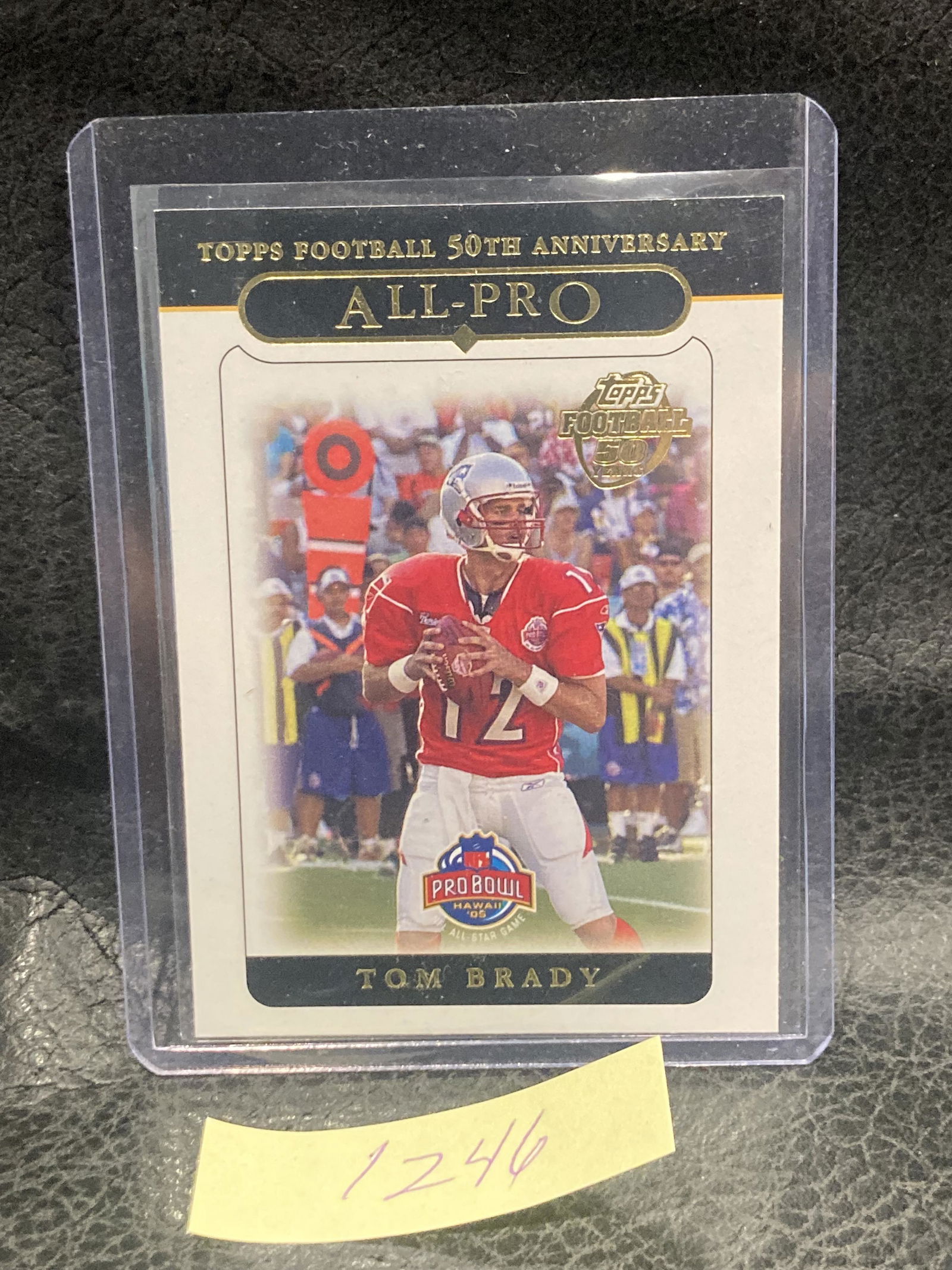 Tom Brady 2005 Topps 50 Anniversary All Pro Pro Bowl (1 of 2)