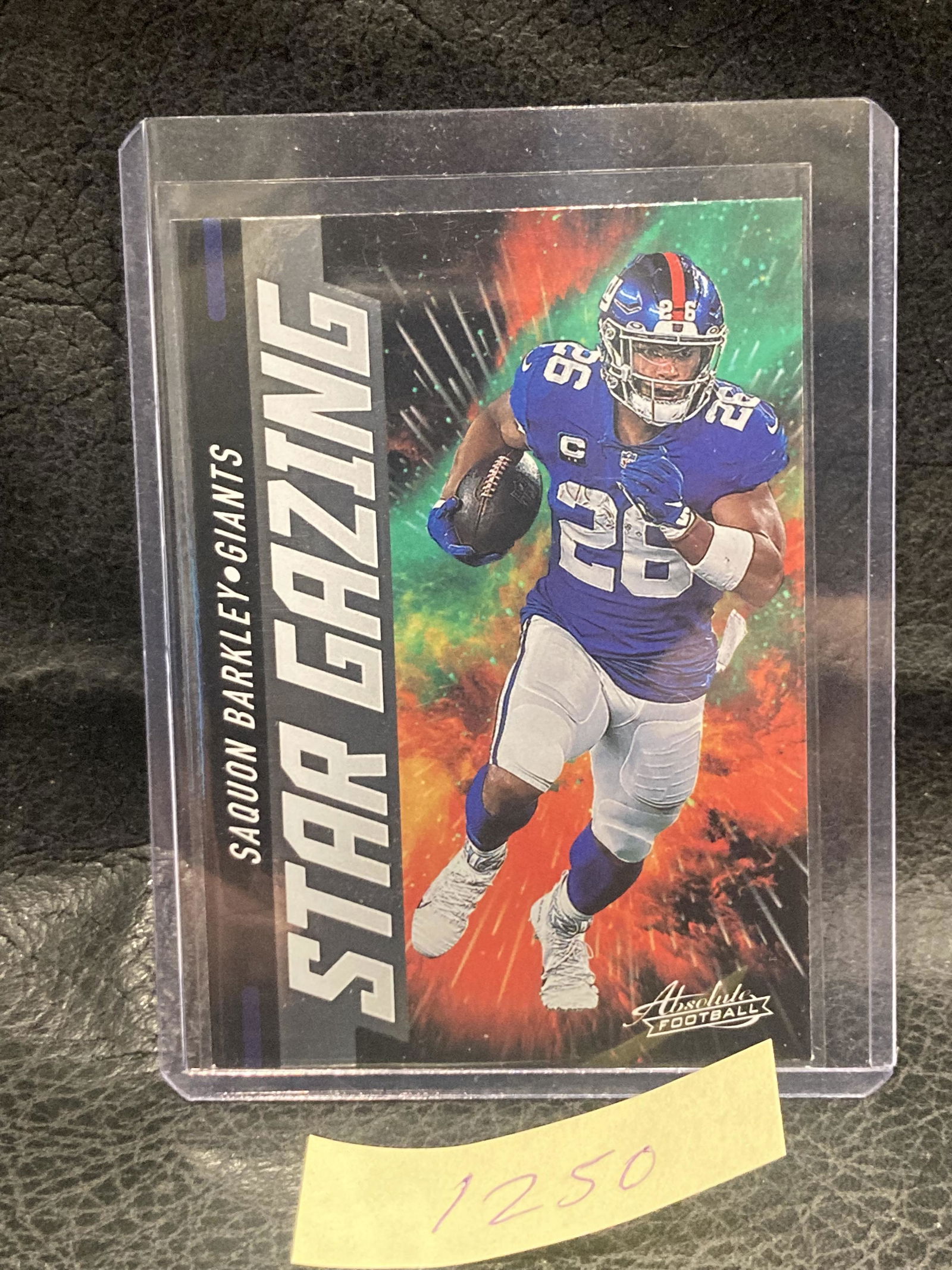 2021 Absolute Saquon Barkley #SG20 Star Gazing Insert (1 of 2)