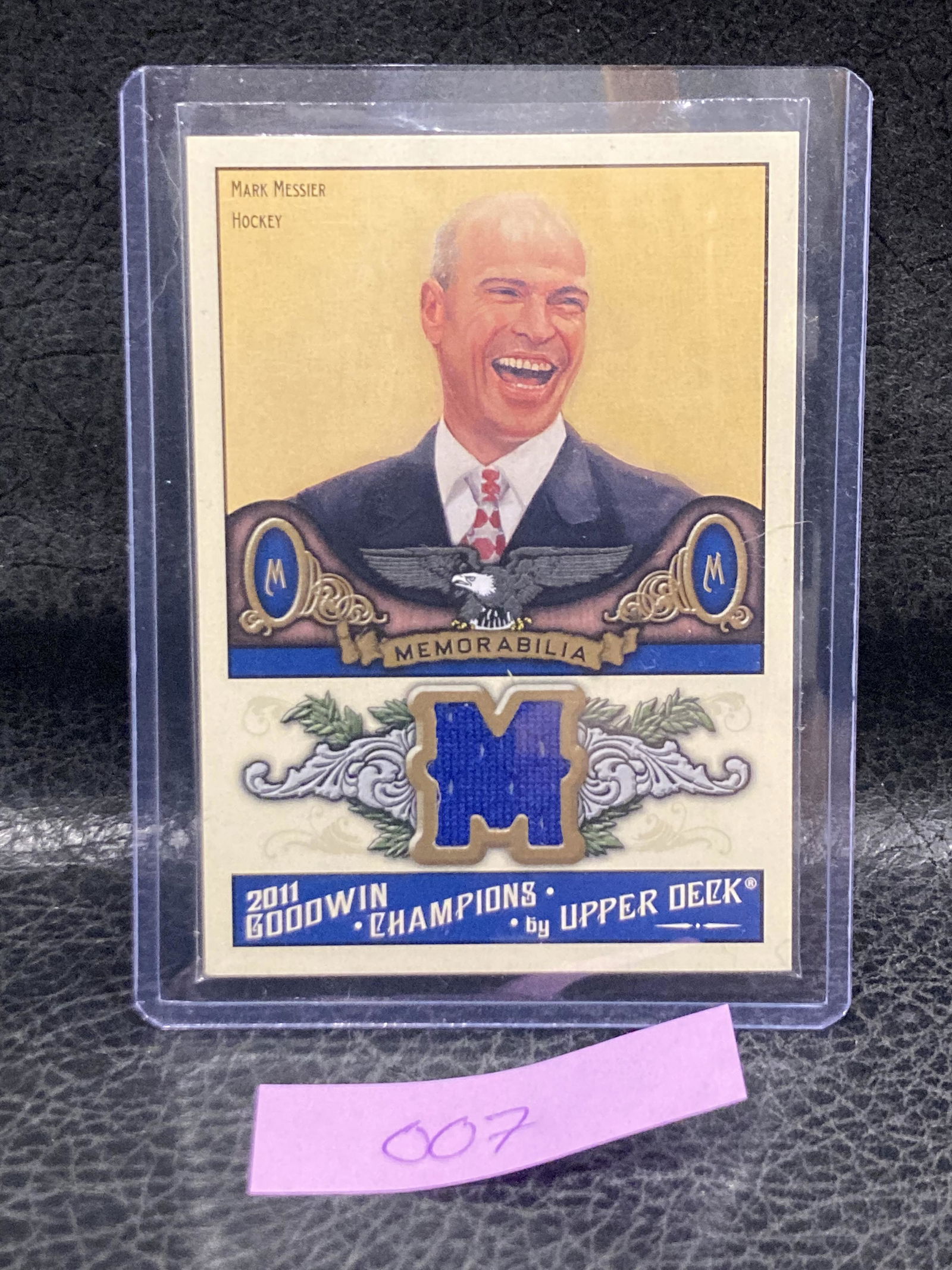 Mark Messier 2011 Upper Deck Goodwin Champions Memorabilia #ME Jersey (1 of 2)