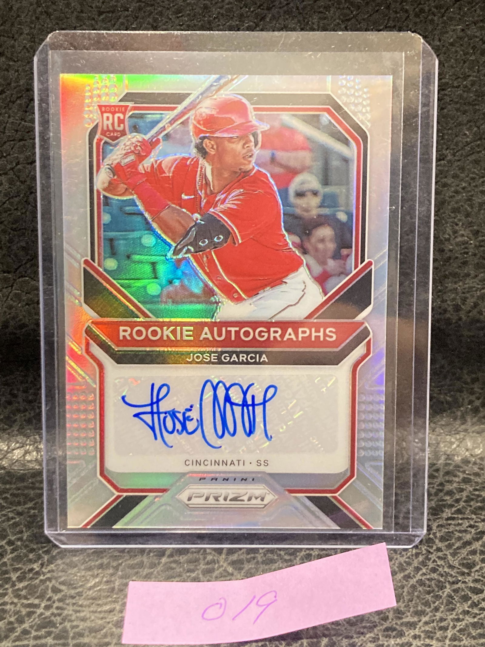2021 Jose Garcia Rookie Autographs Holo Prizm Auto (1 of 2)