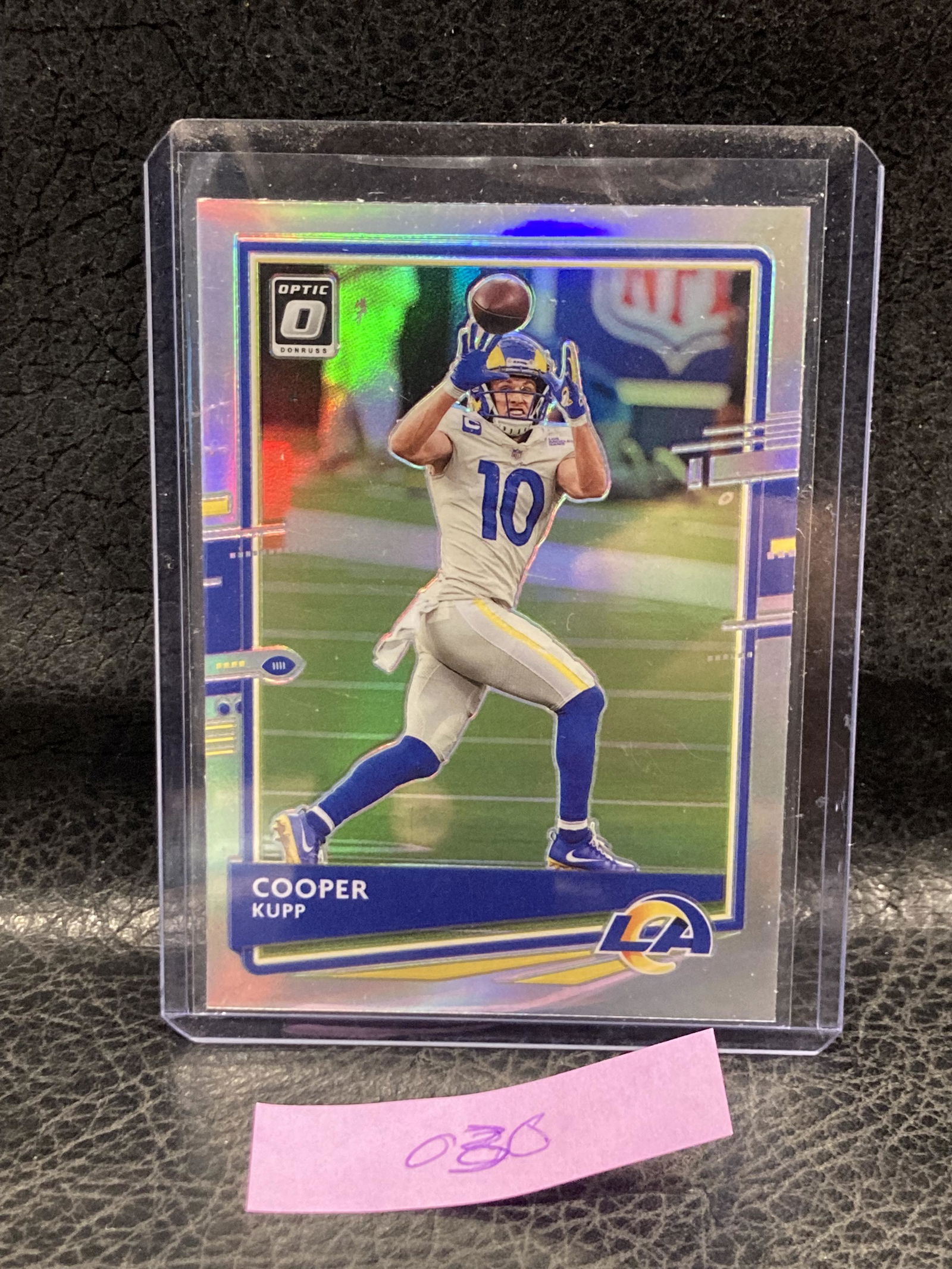 Cooper Kupp 2020 Donruss Optic Silver Holo Prizm La Rams (1 of 2)