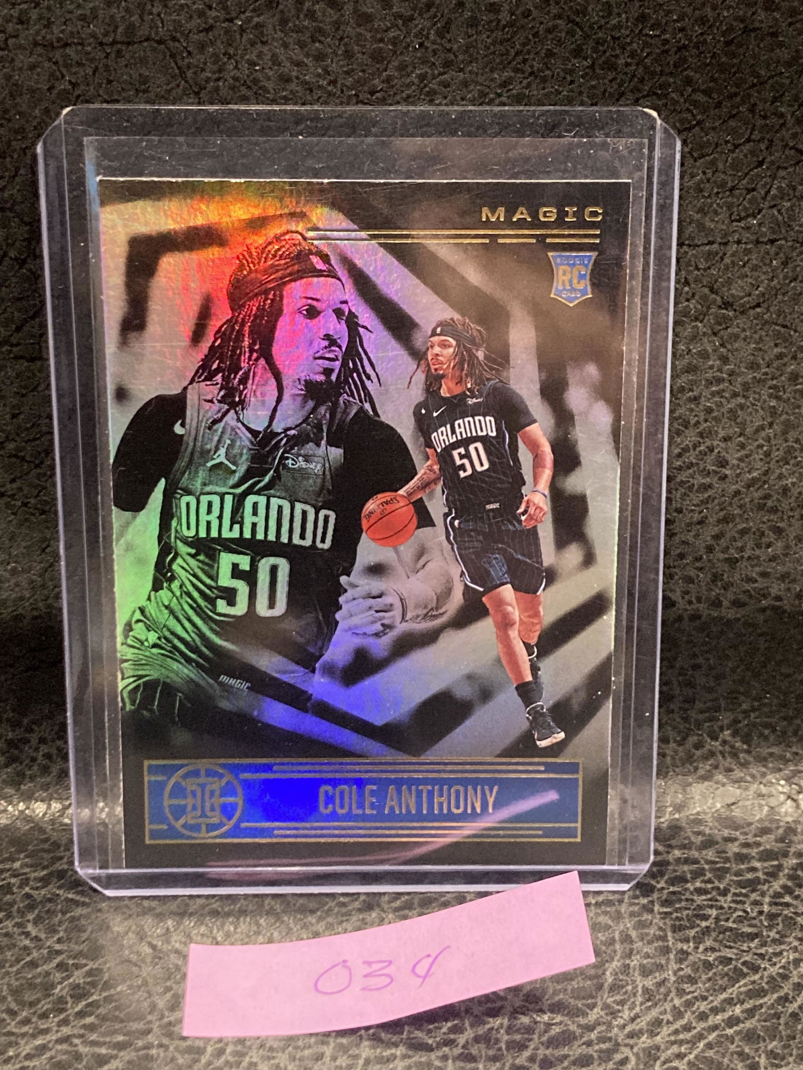 Cole Anthony 2020-21 Panini Illusions Base Rookie Rc #156 Orlando Magic (1 of 2)