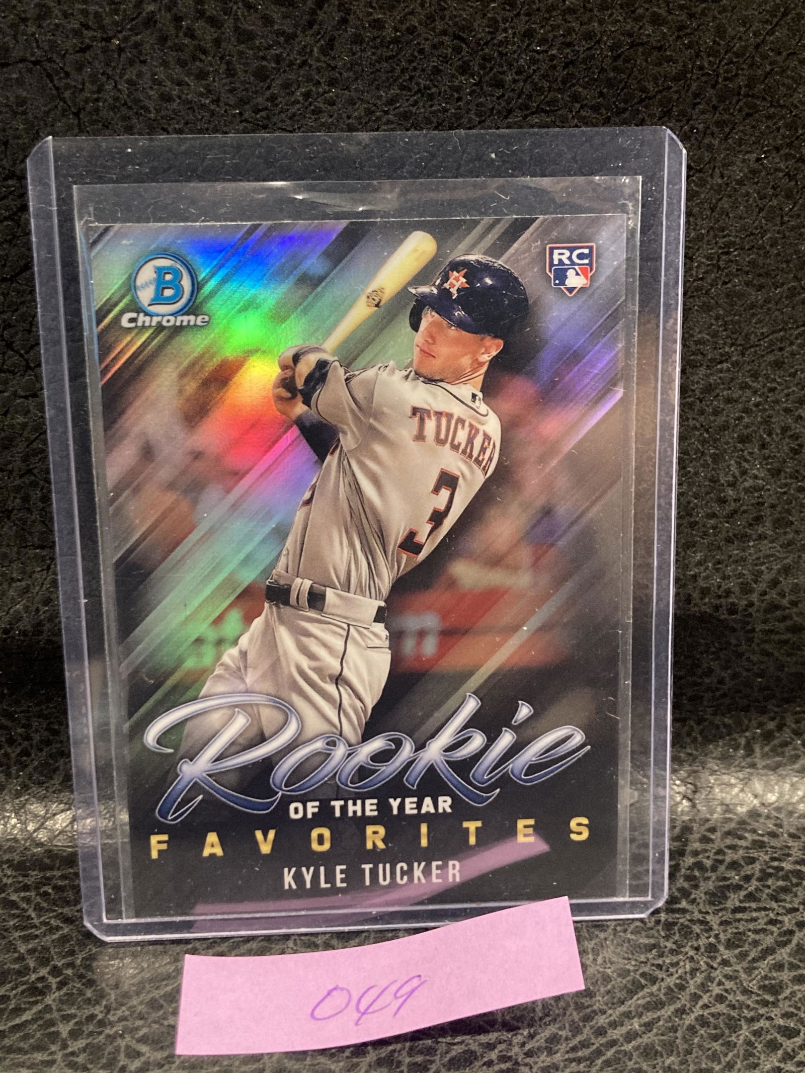 Kyle Tucker 2019 Bowman Chrome Rc Houston Astros Rookie Of The Year Favorite #1 (1 of 2)