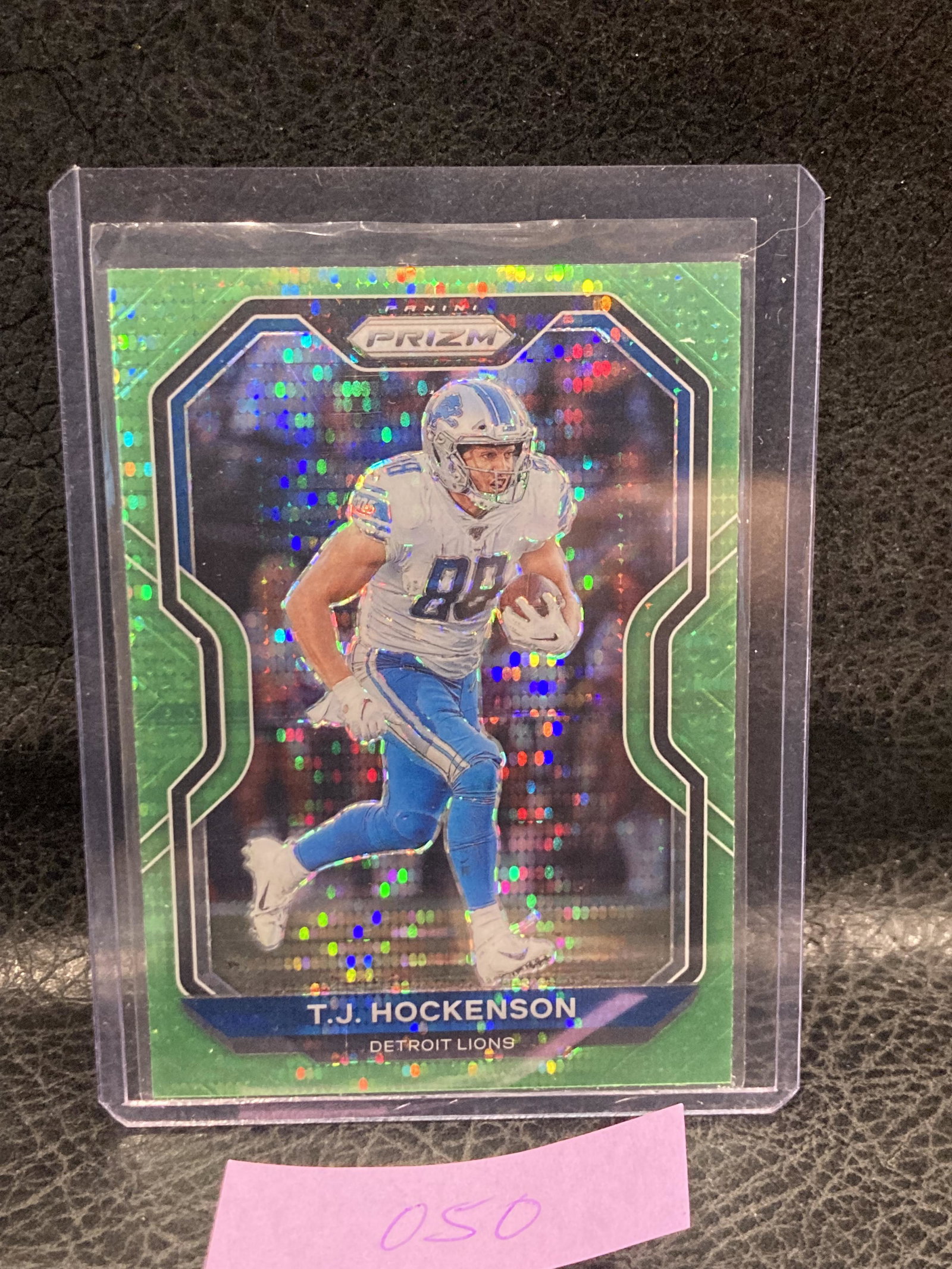 Tj Hockenson2020 Panini Prizm Football Neon Green Pulsar Parallel Lions: Tj Hockenson2020 Panini Prizm Football Neon Green Pulsar Parallel Lions