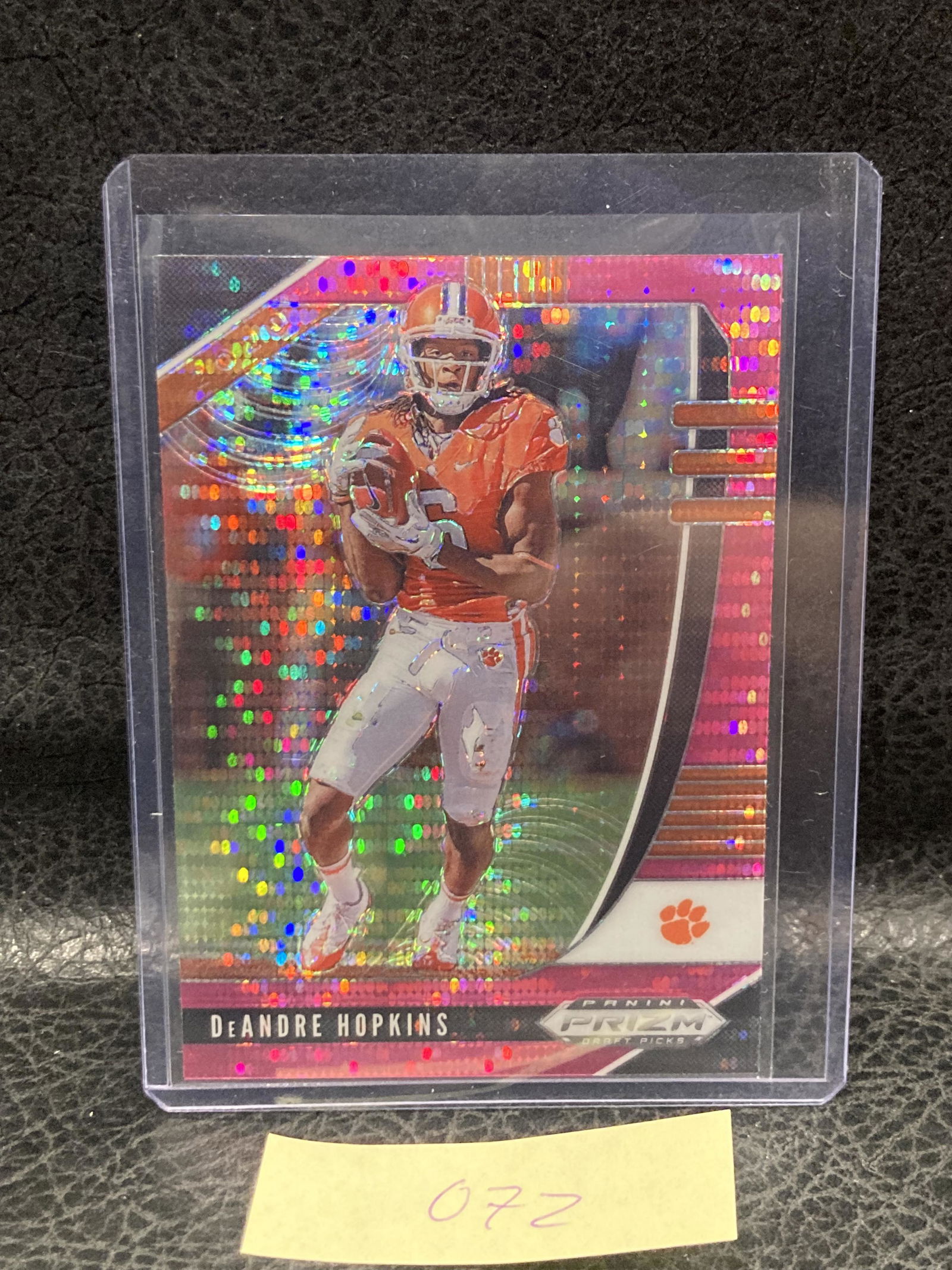Deandre Hopkins2020 Prizm Draft Picks Pink Pulsar Prizm #28 Clemson (1 of 2)