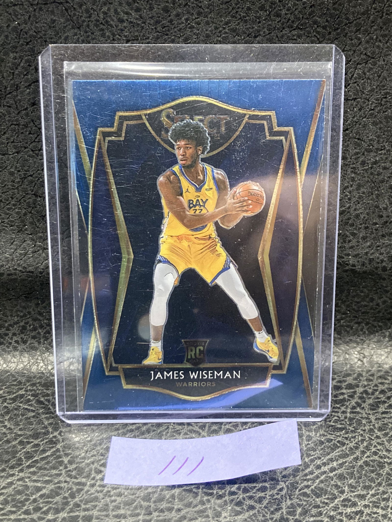 James Wiseman  2020-21 Panini Select Basketball Rookie Card Warriors Rc (1 of 2)