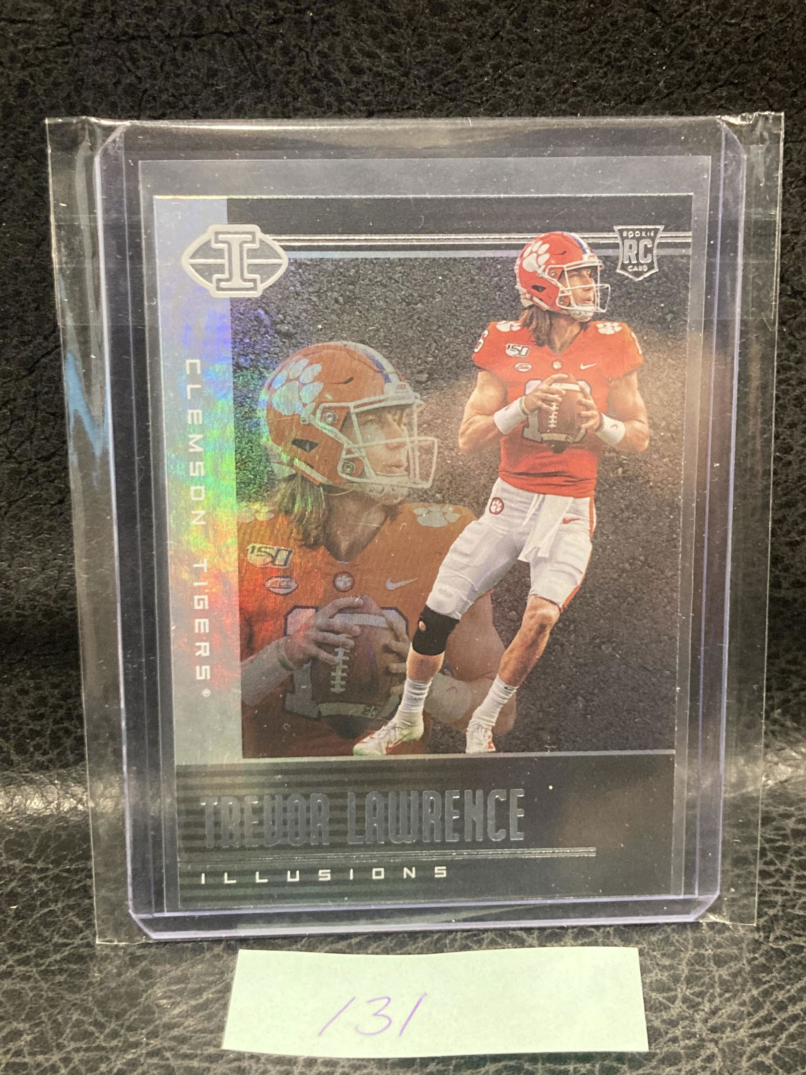 Trevor Lawrence 2021 Panini Chronicles Draft Picks Illusions Rc #101 C Clemson (1 of 2)
