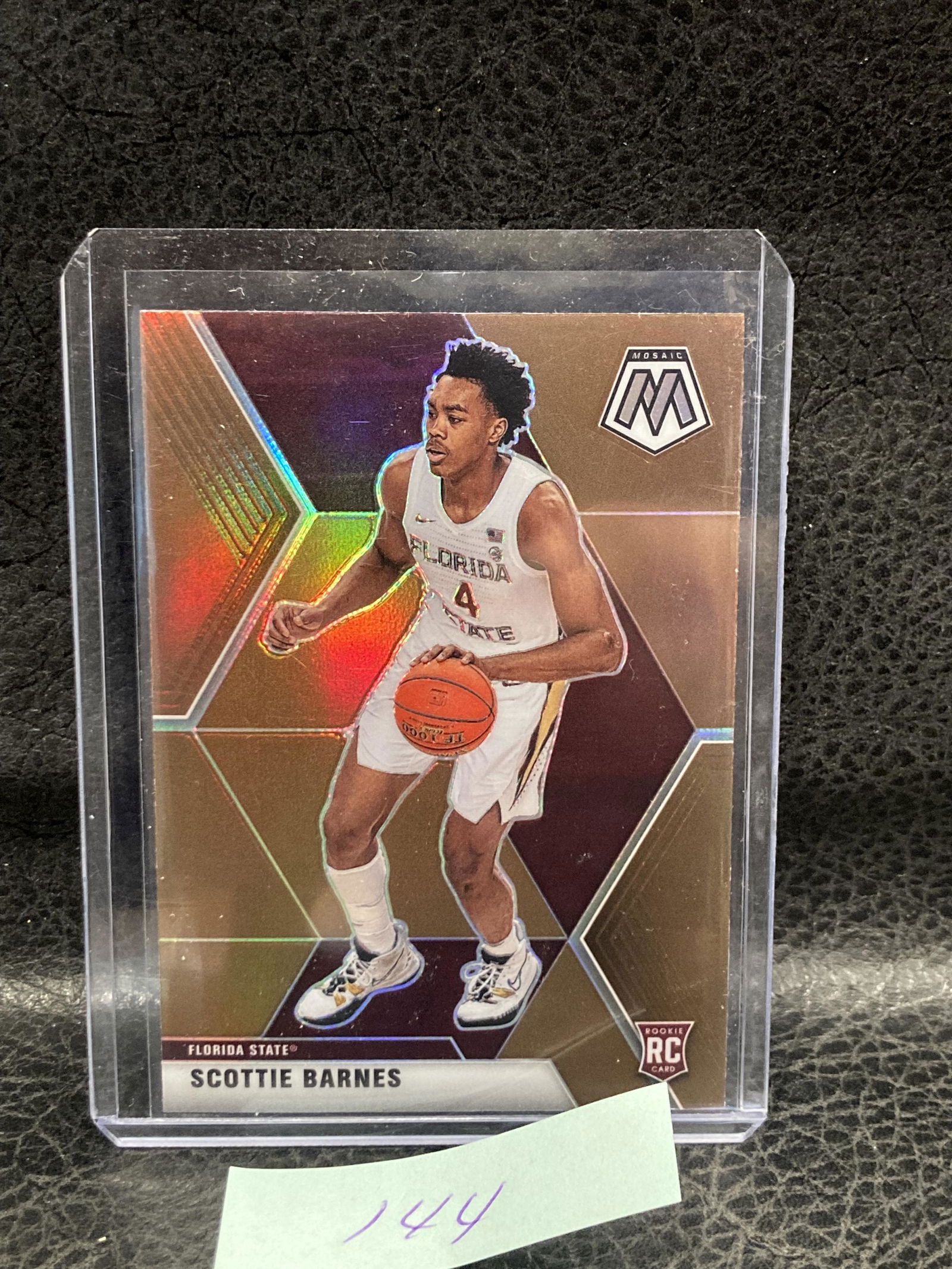 Scottie Barnes 2021-22 Panini Chronicles Draft Picks Mosaic Bronze Rookie #257 (1 of 2)