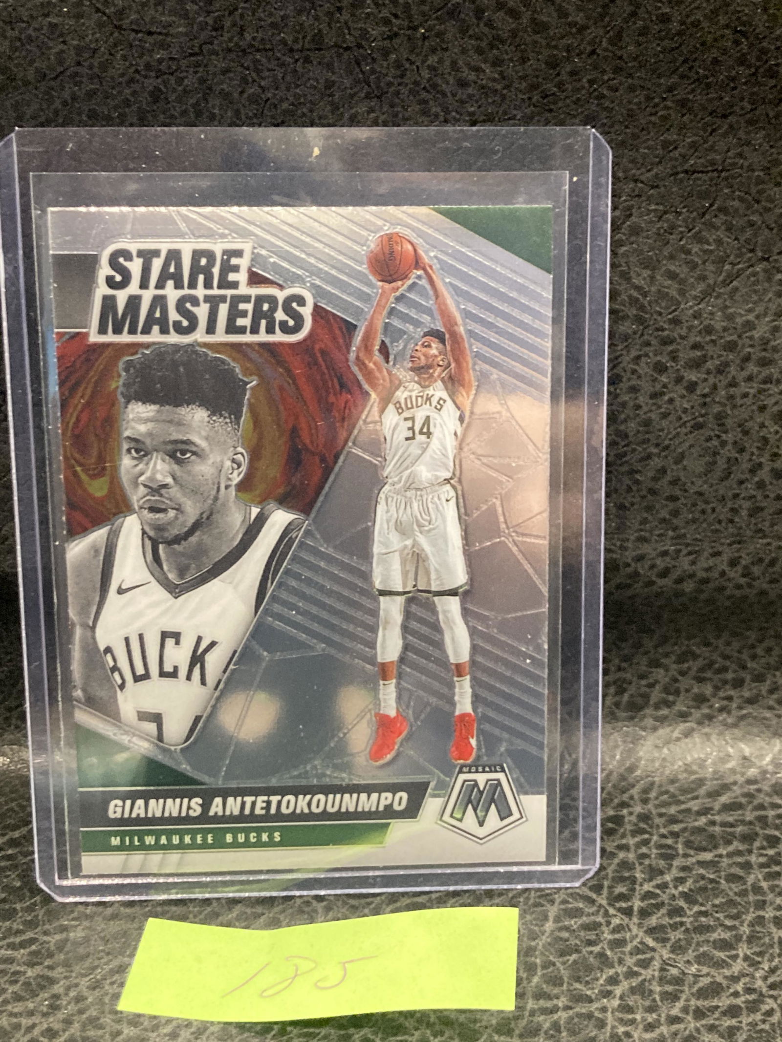Giannis Antetokounmpo Panini Mosaic 2019 Stare Masters Card #25 (1 of 2)