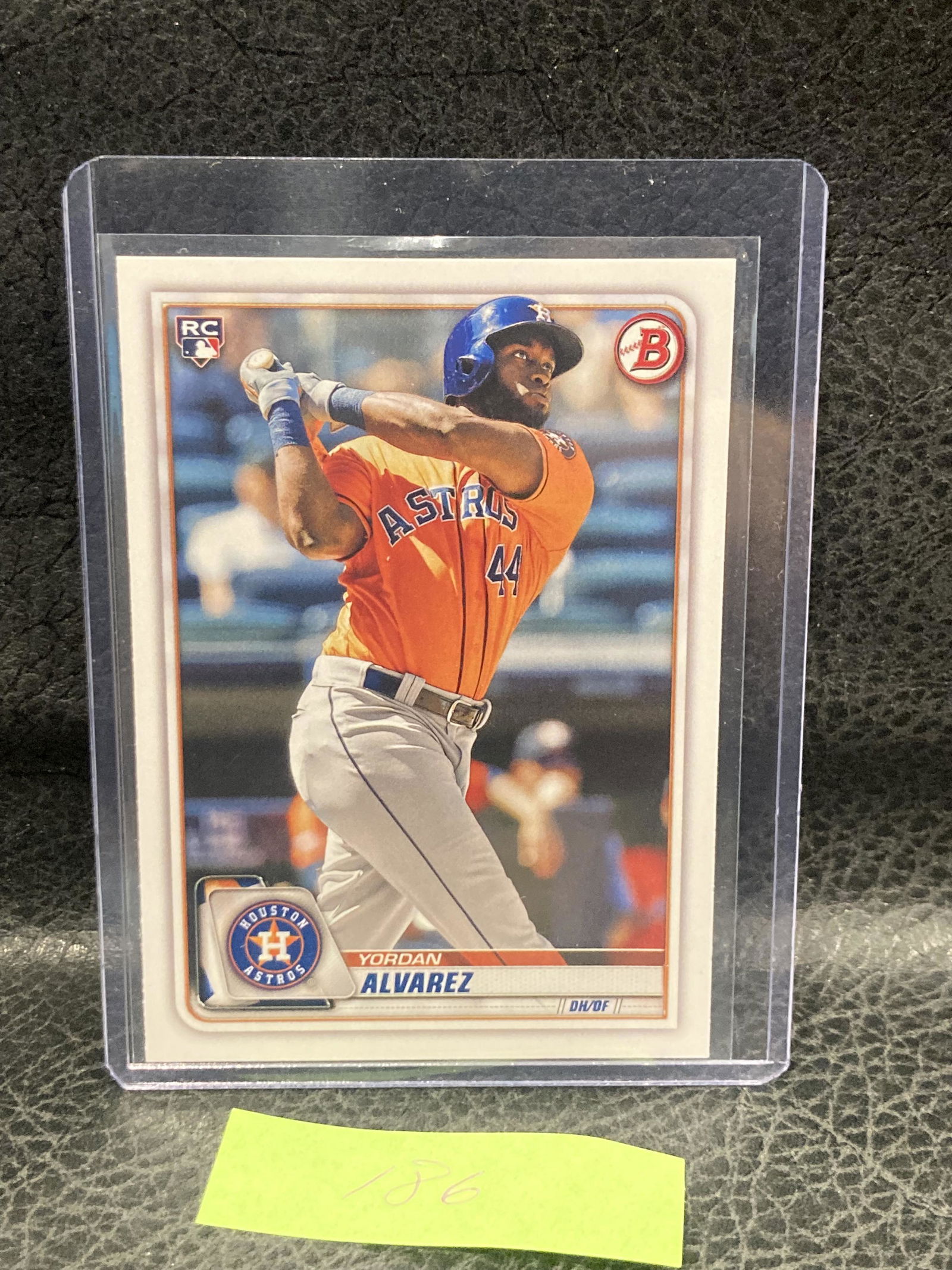 Yordan Alvarez 2020 Bowman #25 Rookie Rc Psa 9 Mint Houston Astros (1 of 2)