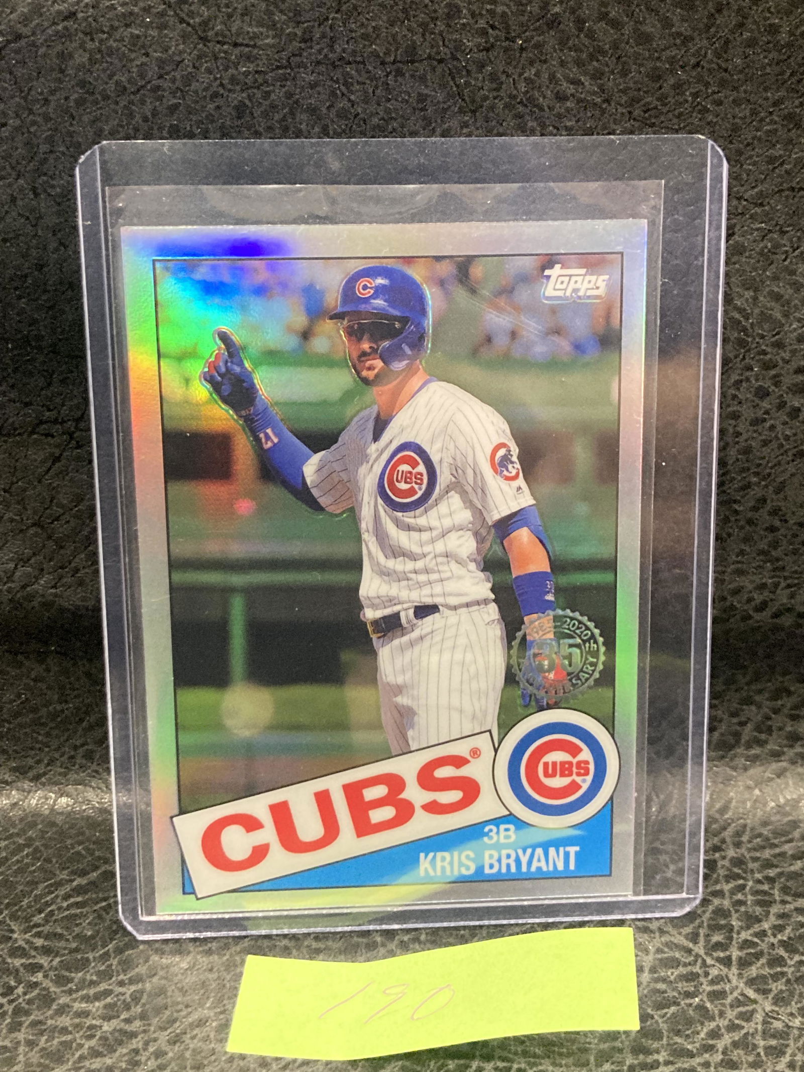 Kris Bryant 2020 Topps Chrome 35th Ann 1985 Topps Retro #85TC-9 Cubs Giants (1 of 2)