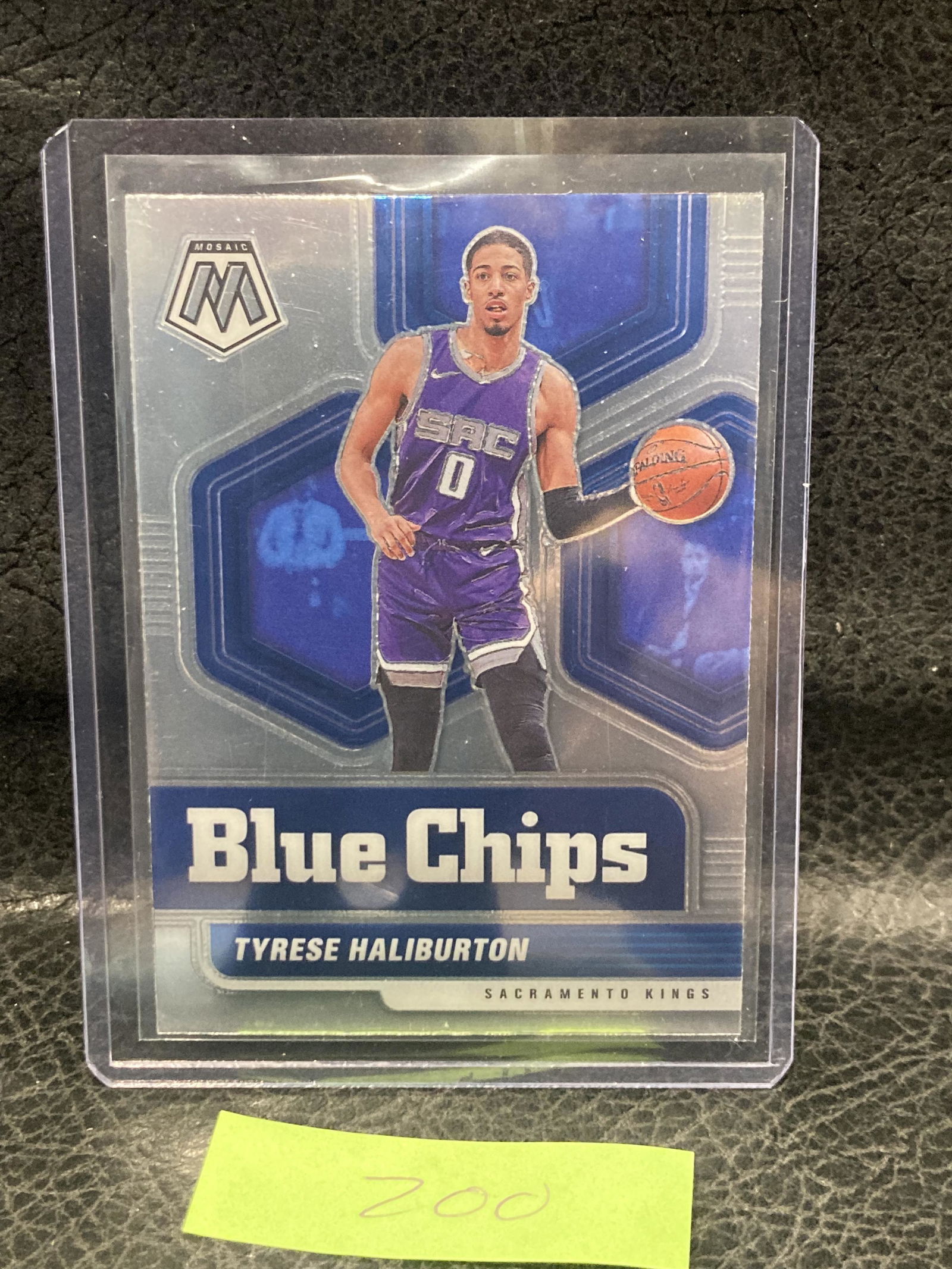 Tyrese Halliburton 2020-21 Mosaic Rc Mosaic Blue Chips Insert #5 (1 of 2)