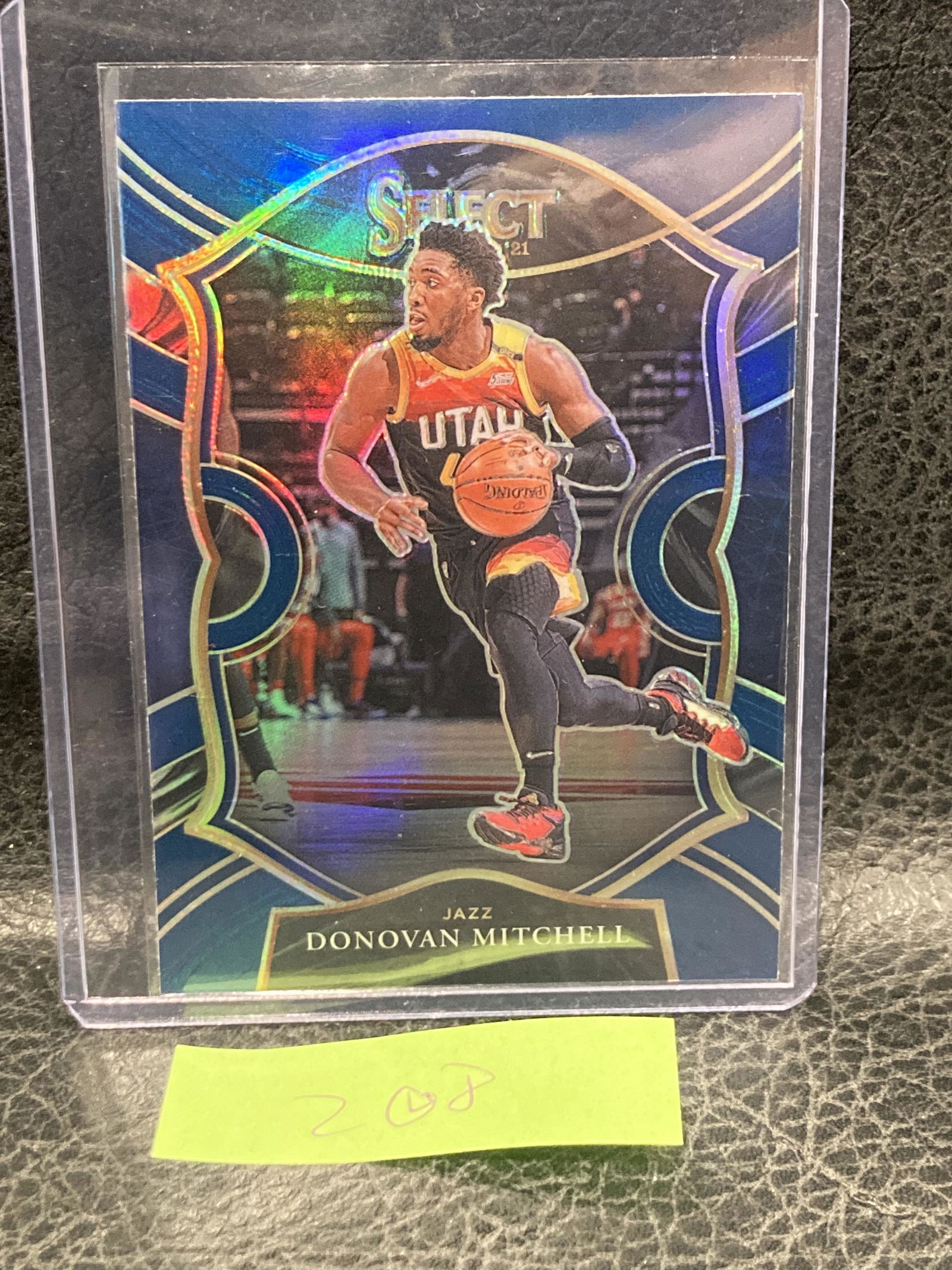 Donovan Mitchell 2020-21 Select Retail Blue Prizm Jazz #27 Concourse (1 of 2)