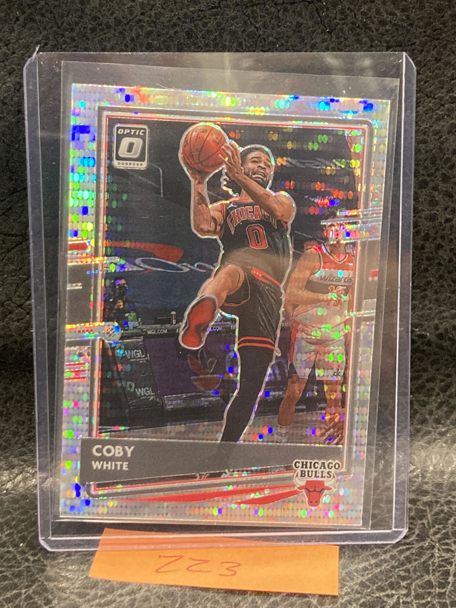 Coby White 2020-21 Optic Silver Pulsar Rookie Bulls (1 of 2)