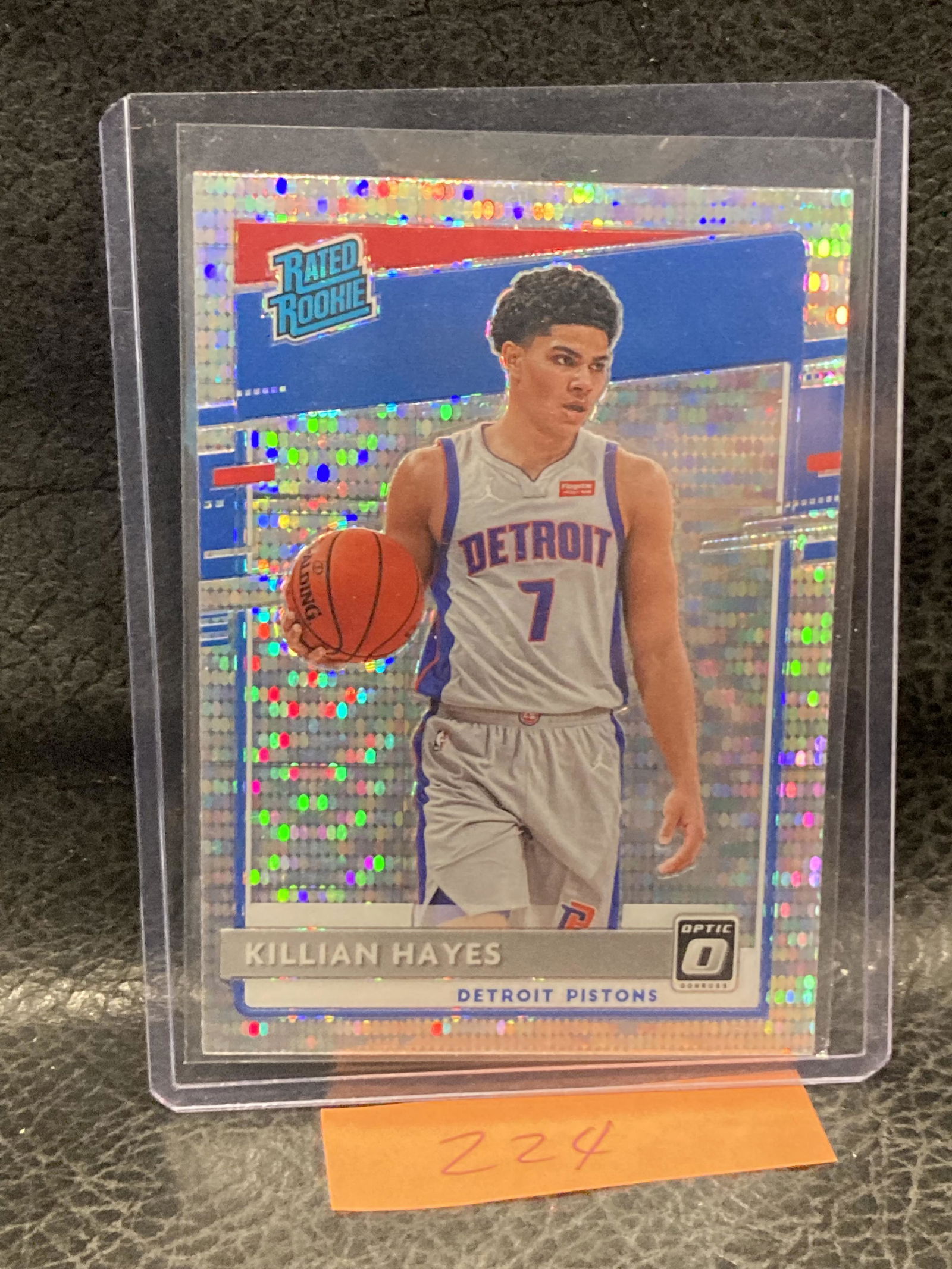 Killian Hayes Rc 2020-21 Optic Silver Pulsar Prizm Holo Rated Rookie Card #157 (1 of 2)