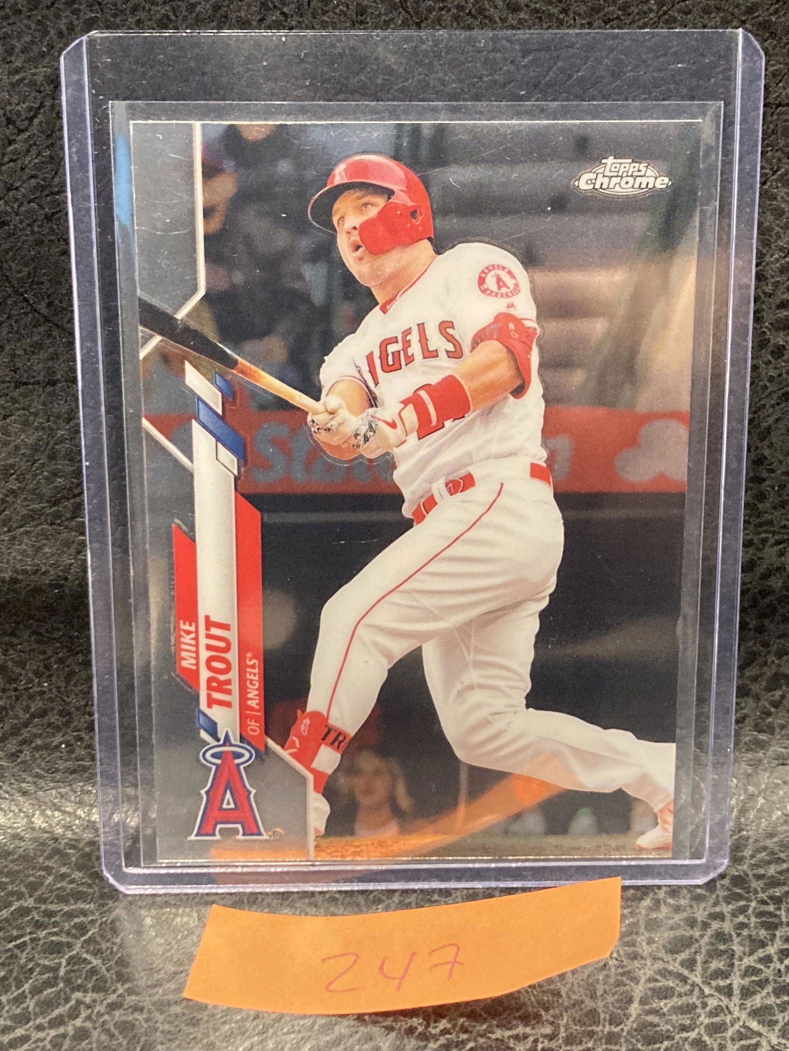 Mike Trout 2020 Topps Chrome Angels (1 of 2)