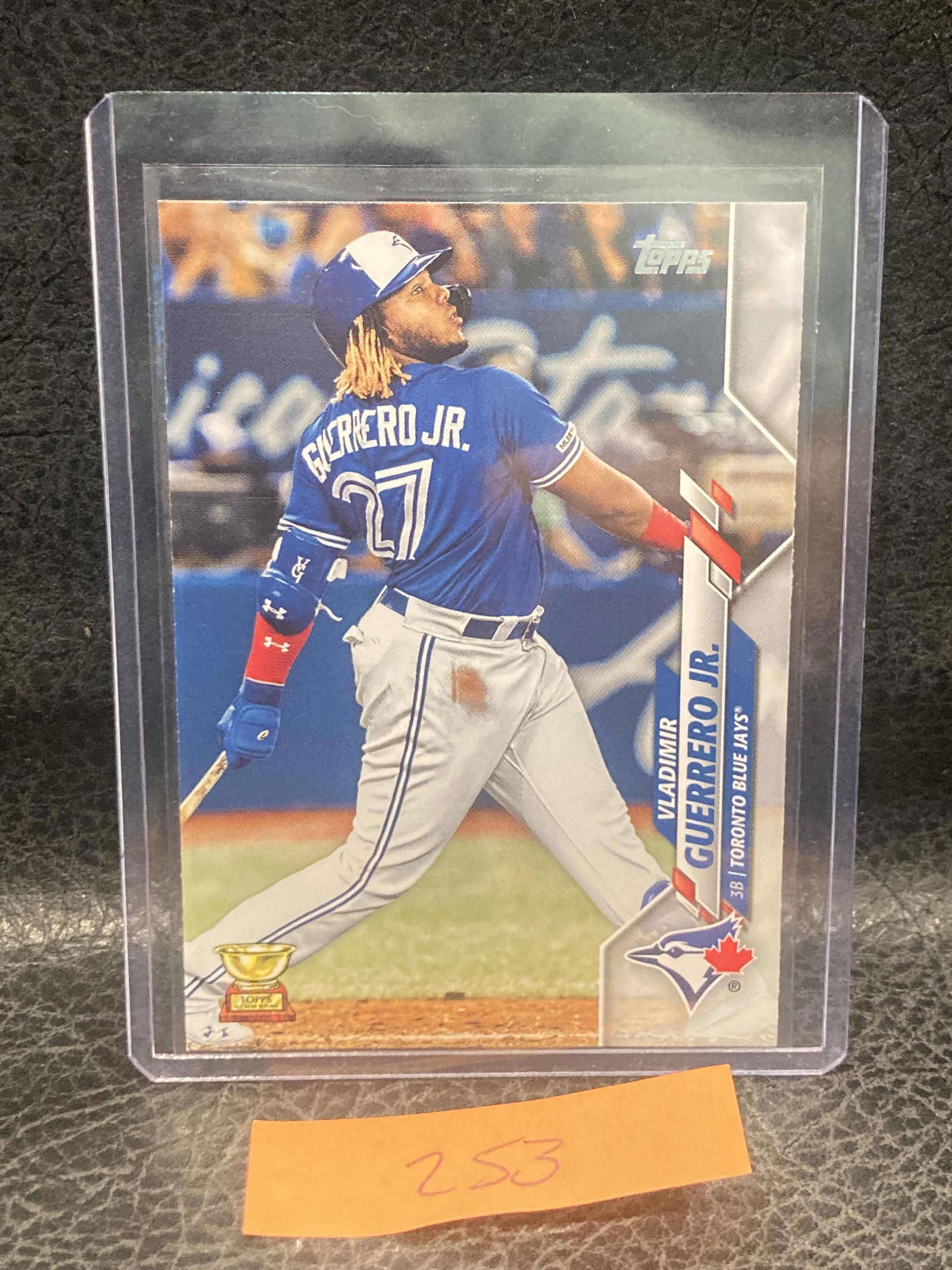 Vladimir Guerrero Jr. 2020 Topps Rookie Cup Blue Jays Rc Card (1 of 2)