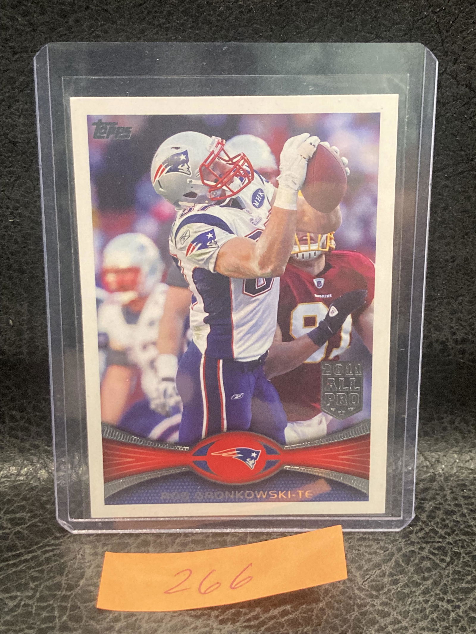 Rob Gronkowski 2012 Topps All Pro 70 New England Patriots Football