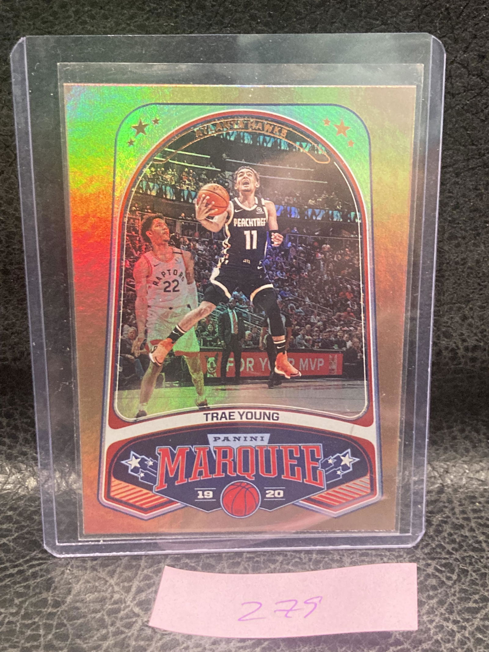 Trae Young 2019-2020 Panini Chronicles Silver Holo Hawks Marquee (1 of 2)