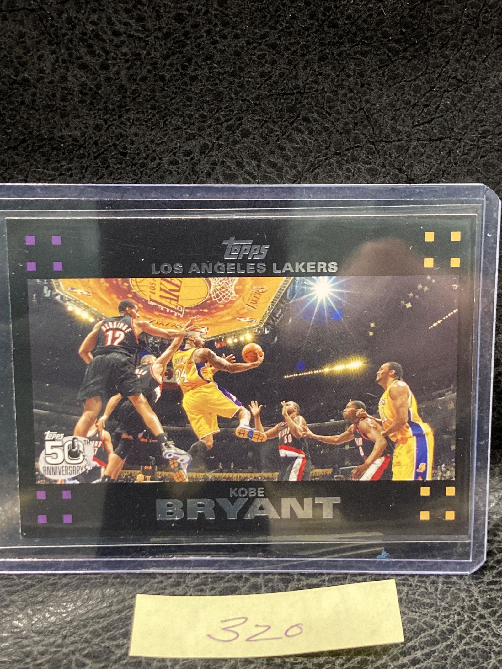 Kobe Bryant 2007-2008 Topps 50th Anniversary Card Number 24  Lakers (1 of 2)