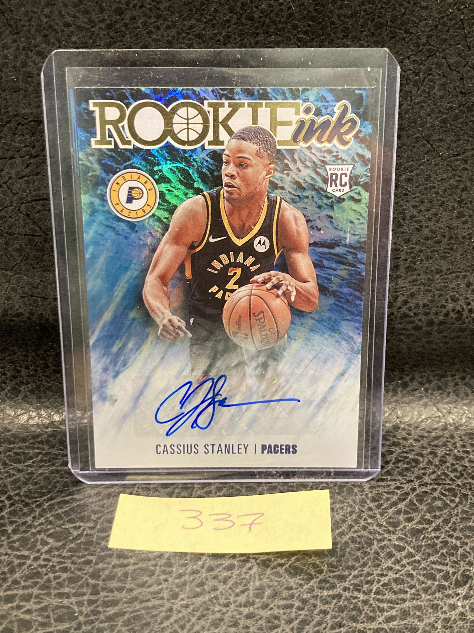 Cassius Stanley 2020-21 Hoops Rookie Ink Auto Ri-Cst Rc Autograph Pacers (1 of 2)