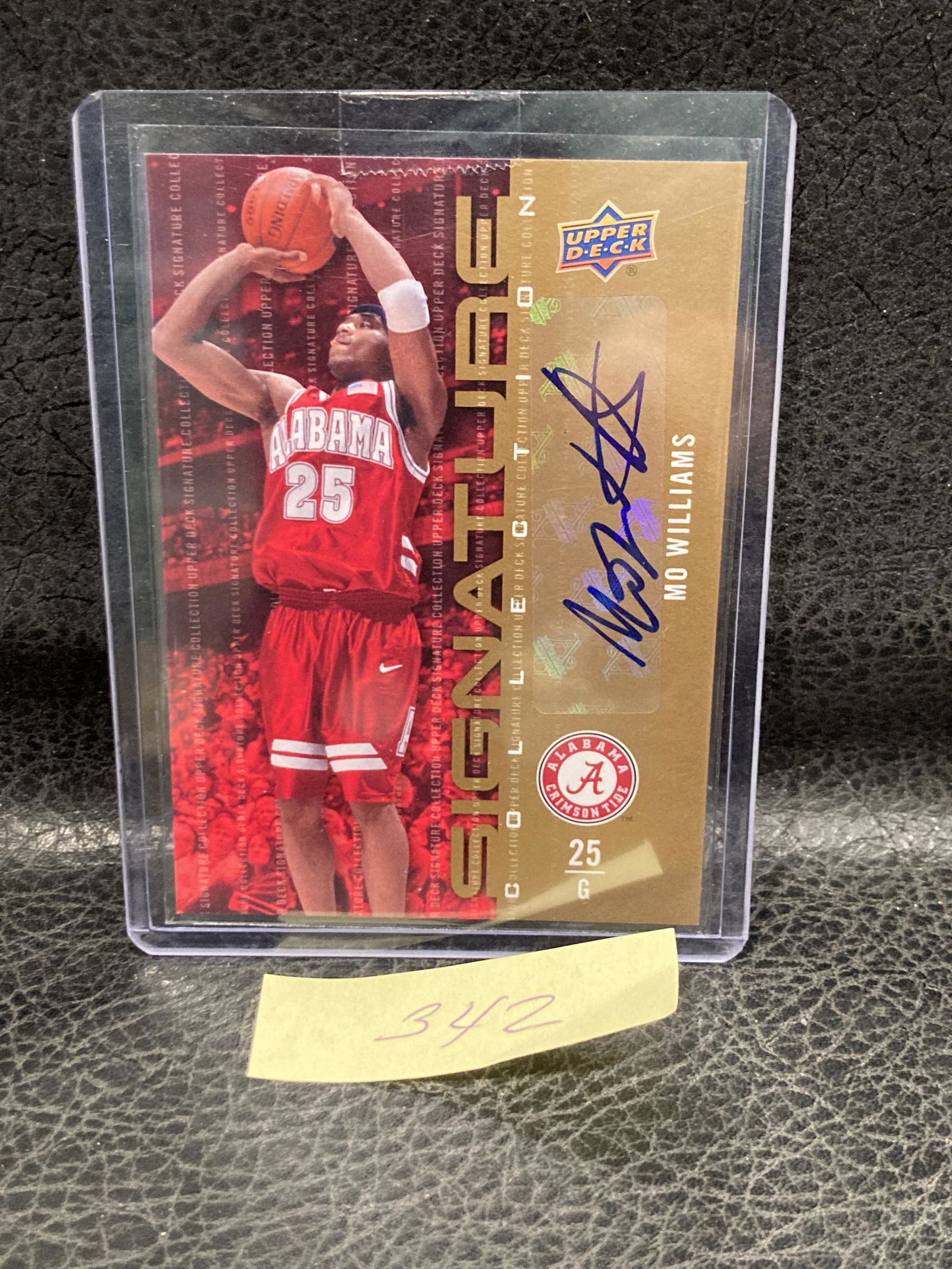 Mo Williams 2009-10 Upper Deck Signature Collection 98 Auto Cleveland Cavaliers (1 of 2)