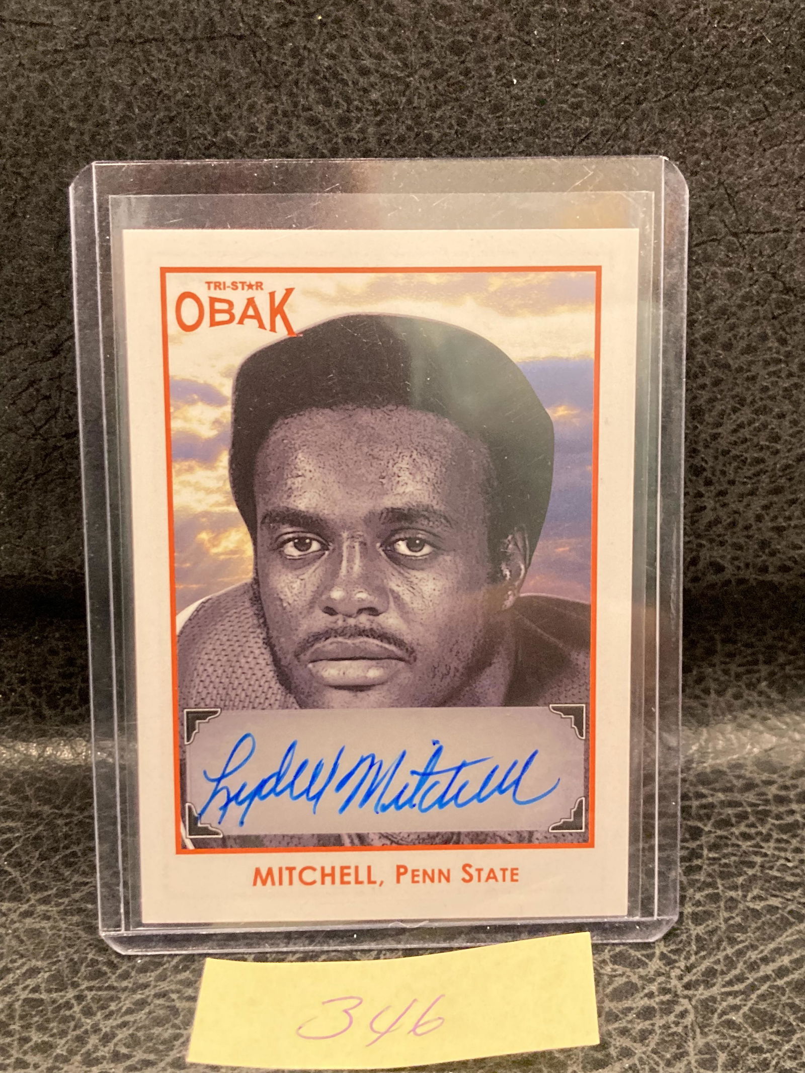 Lydell Mitchell 2011 Tristar Obak Autographs Orange #A26 /75 (1 of 2)