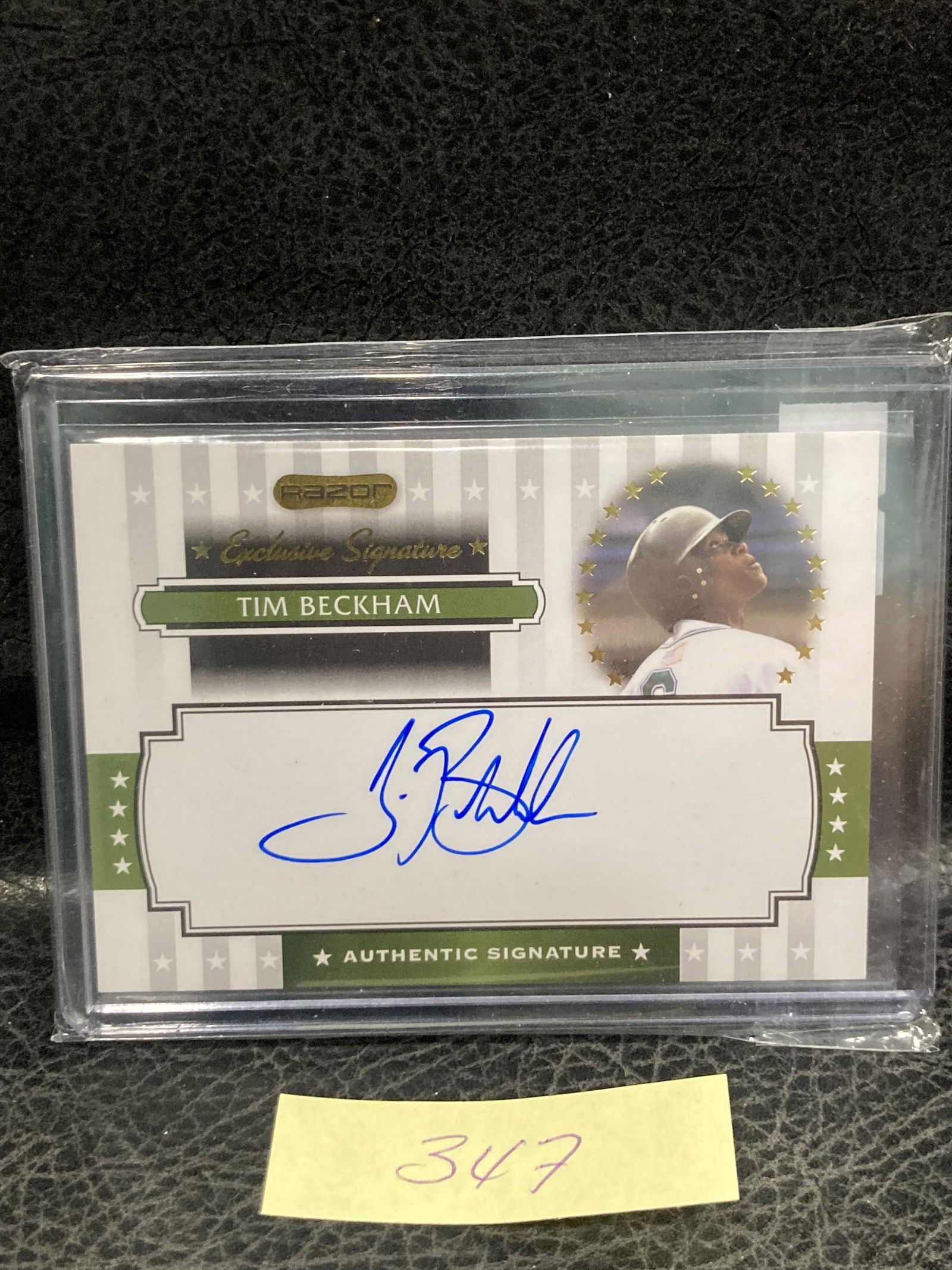 Tim Beckham 2008 Razor Autograph Rookie Metal Auto Rc (1 of 2)