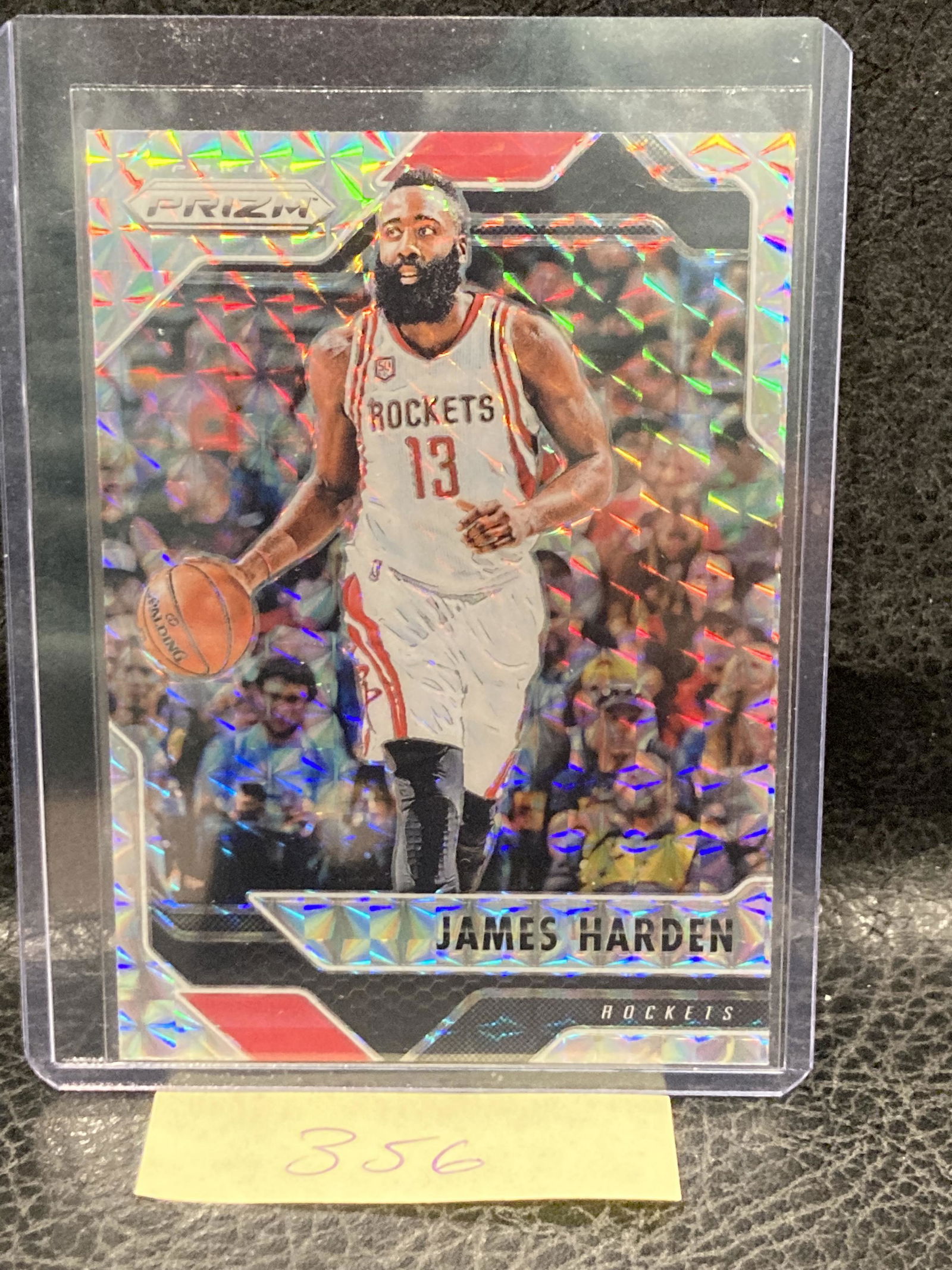 James Harden 2016-17 Panini Prizm Mosaic Houston Rockets Basketball Card #43 (1 of 2)