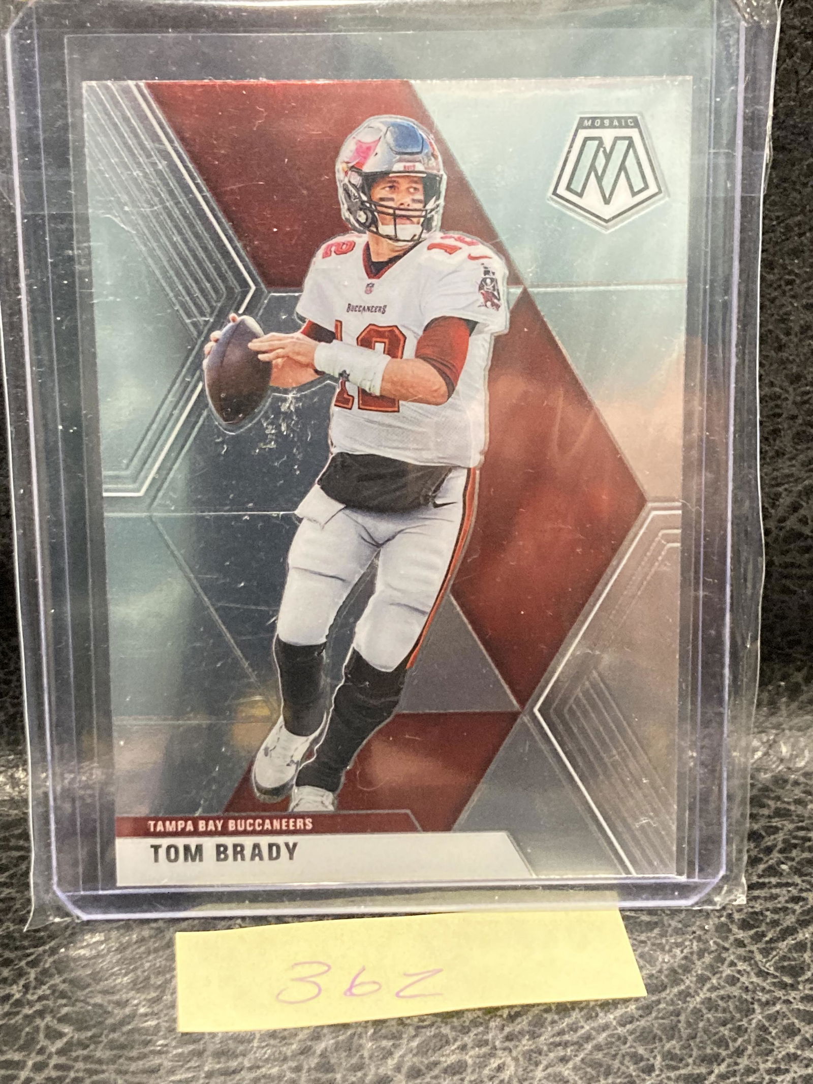 Tom Brady 2020 Panini Mosaic Base Card # 135 Buccaneers (1 of 2)